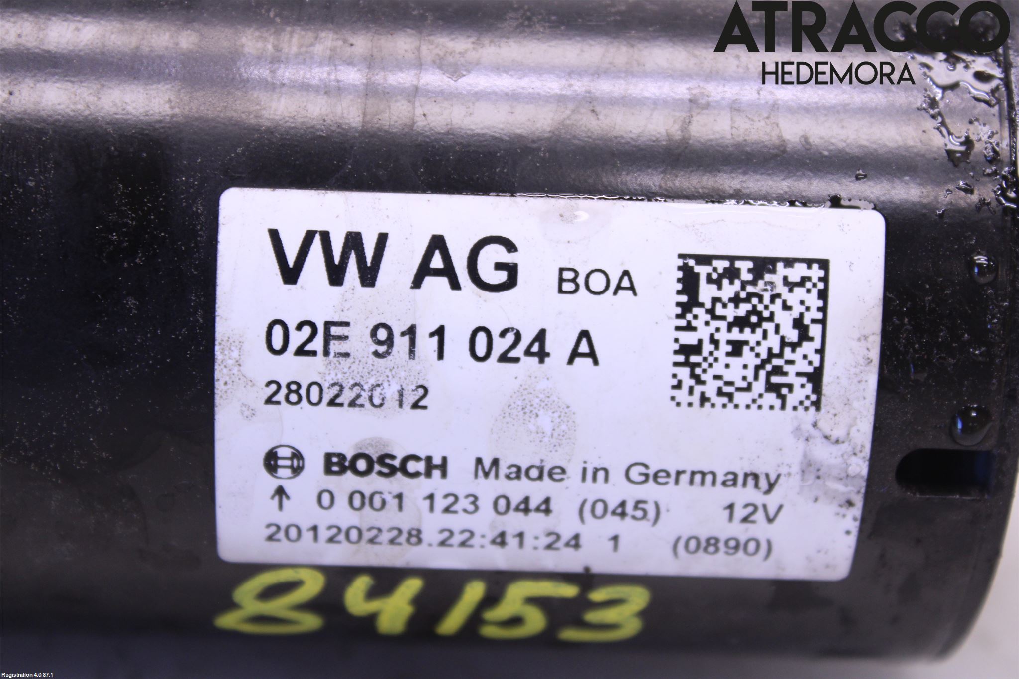 Skoda SUPERB 09-15 Startmotor Diesel