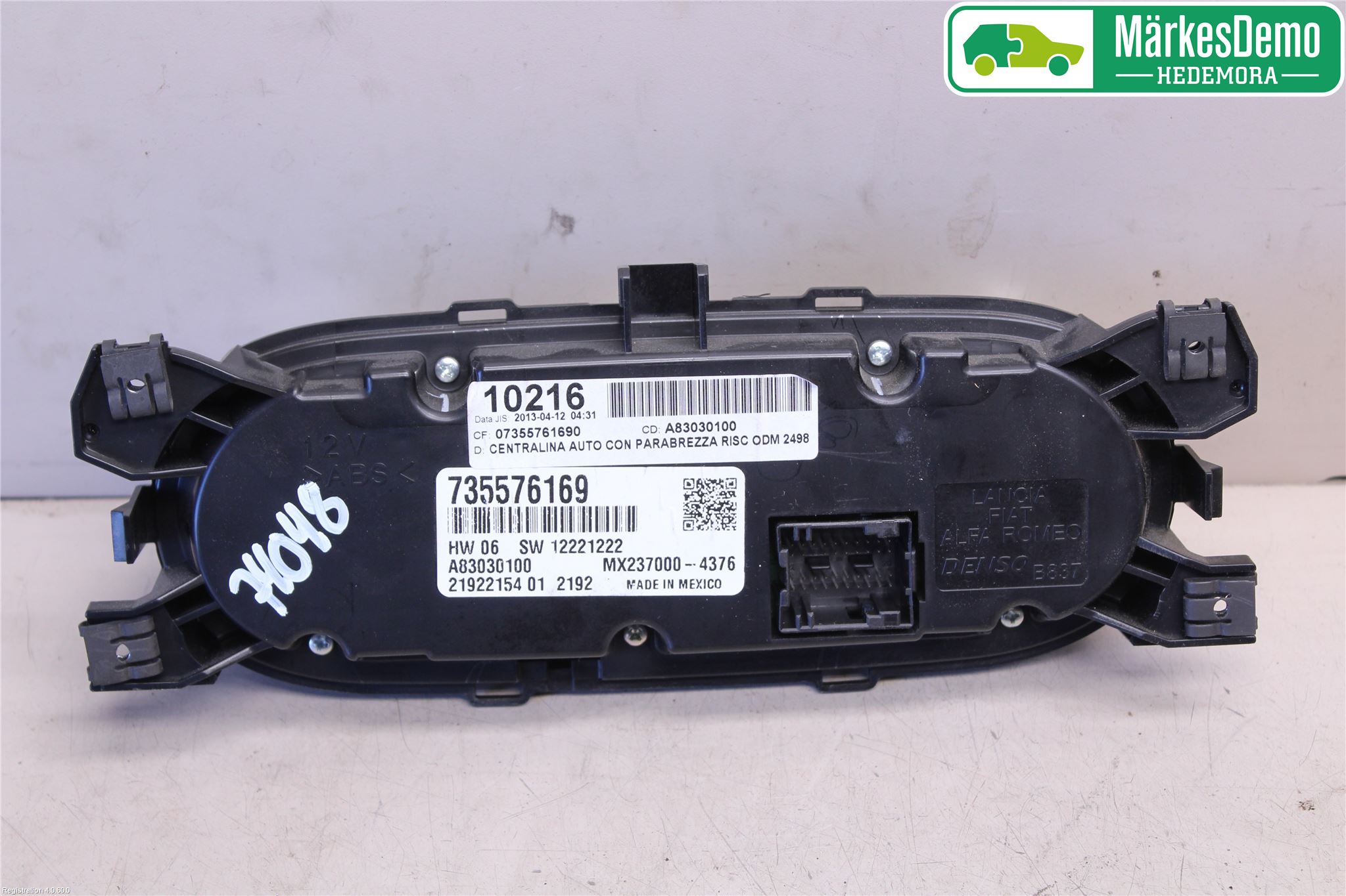 Fiat 500L 13-19 Varme Ac Betjening-Display