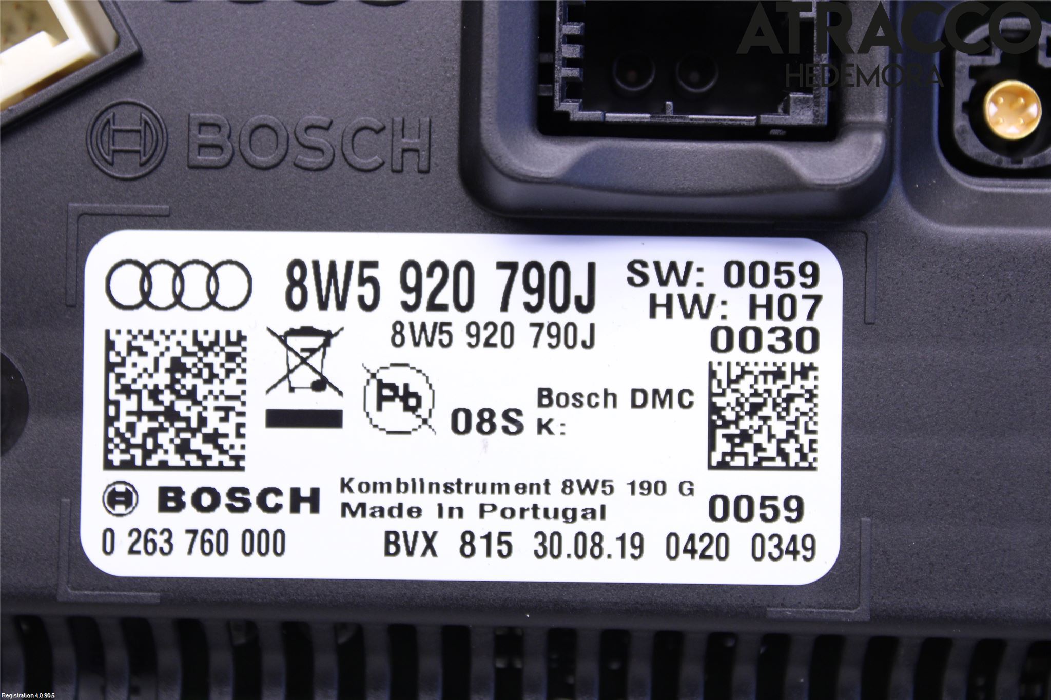 Audi A4 ALLROAD 17- Instr Kombinert