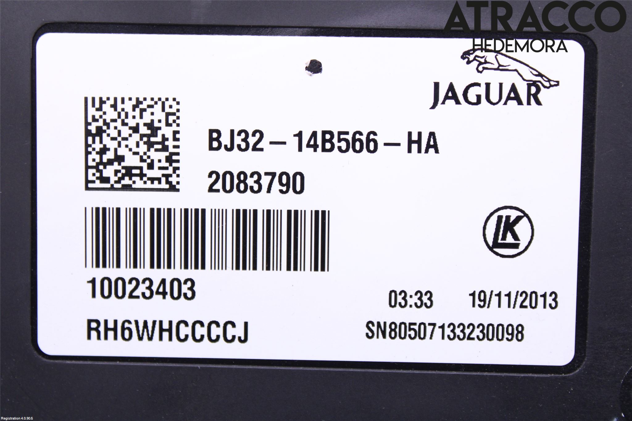 Landrover LAND ROVER RANGE ROVER EVOQUE (L538) 11-18 Bryter Sete Regulering