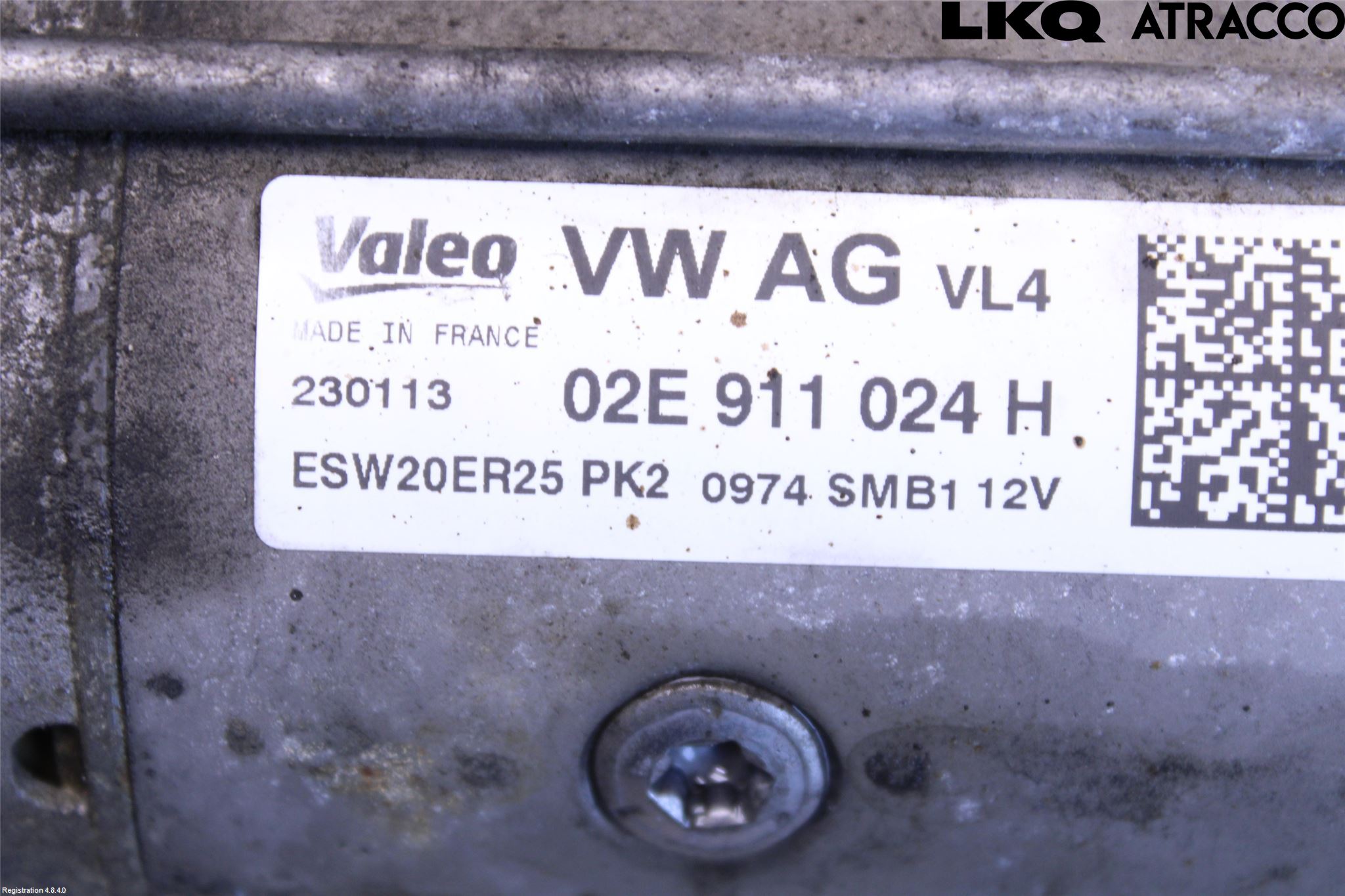 Volkswagen VW PASSAT 11-14 Startmotor Diesel
