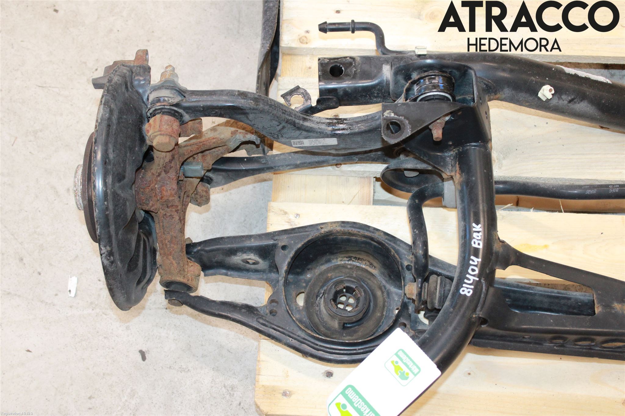 Volkswagen VW GOLF / E-GOLF VII 13-20 Bakaksel Feste Travers-Ramme