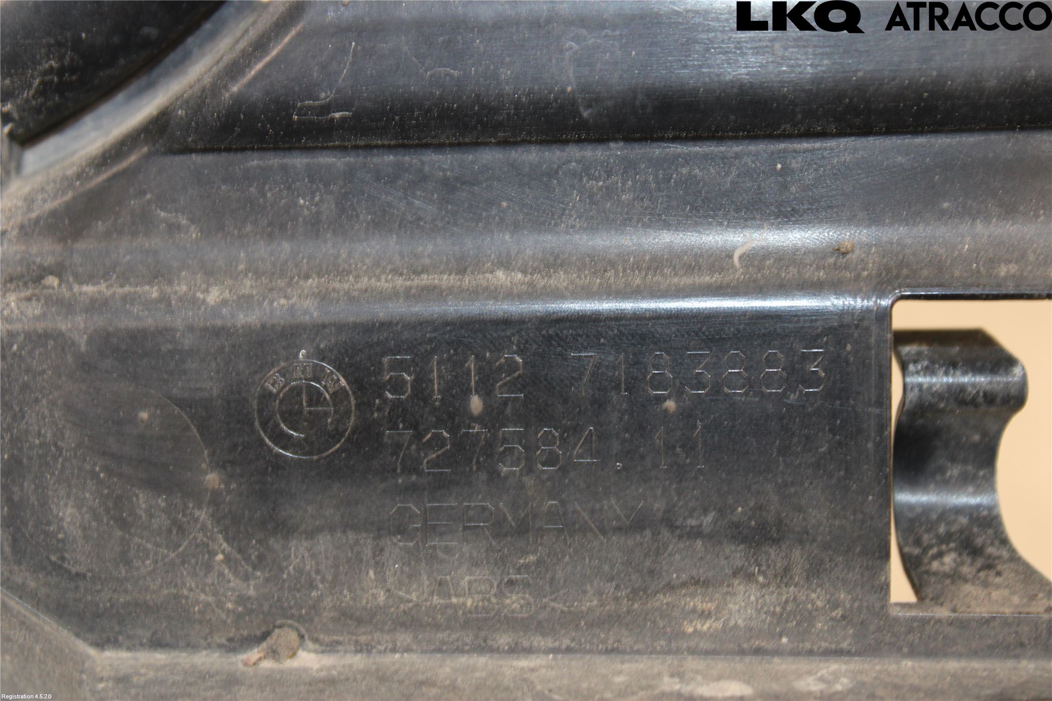 BMW 7 F01/02/03/04 09-15 Støtfanger Bak Deform Element