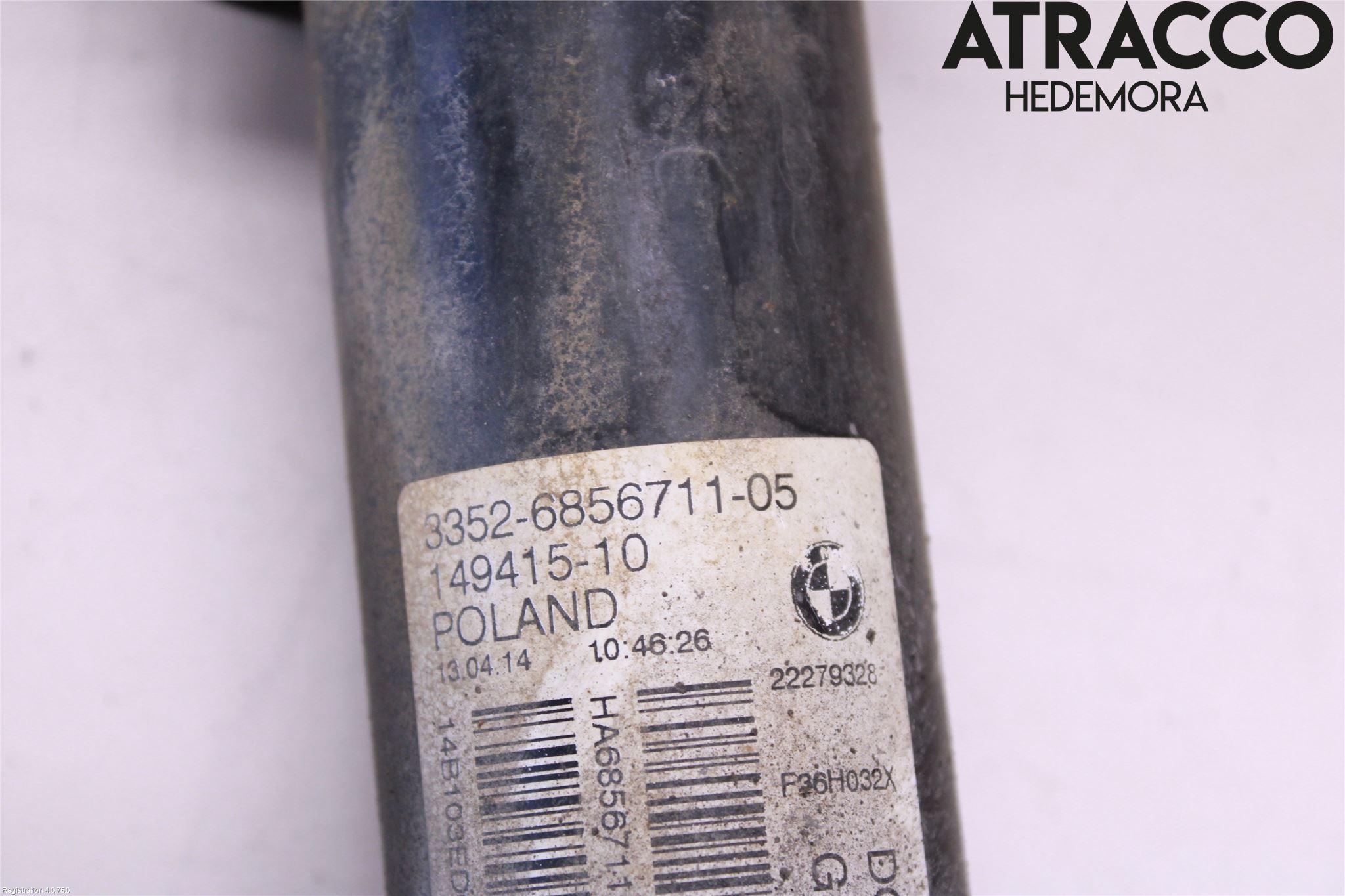BMW 4 F32/F33/F82/F83 13-20 Støtdemper Bak