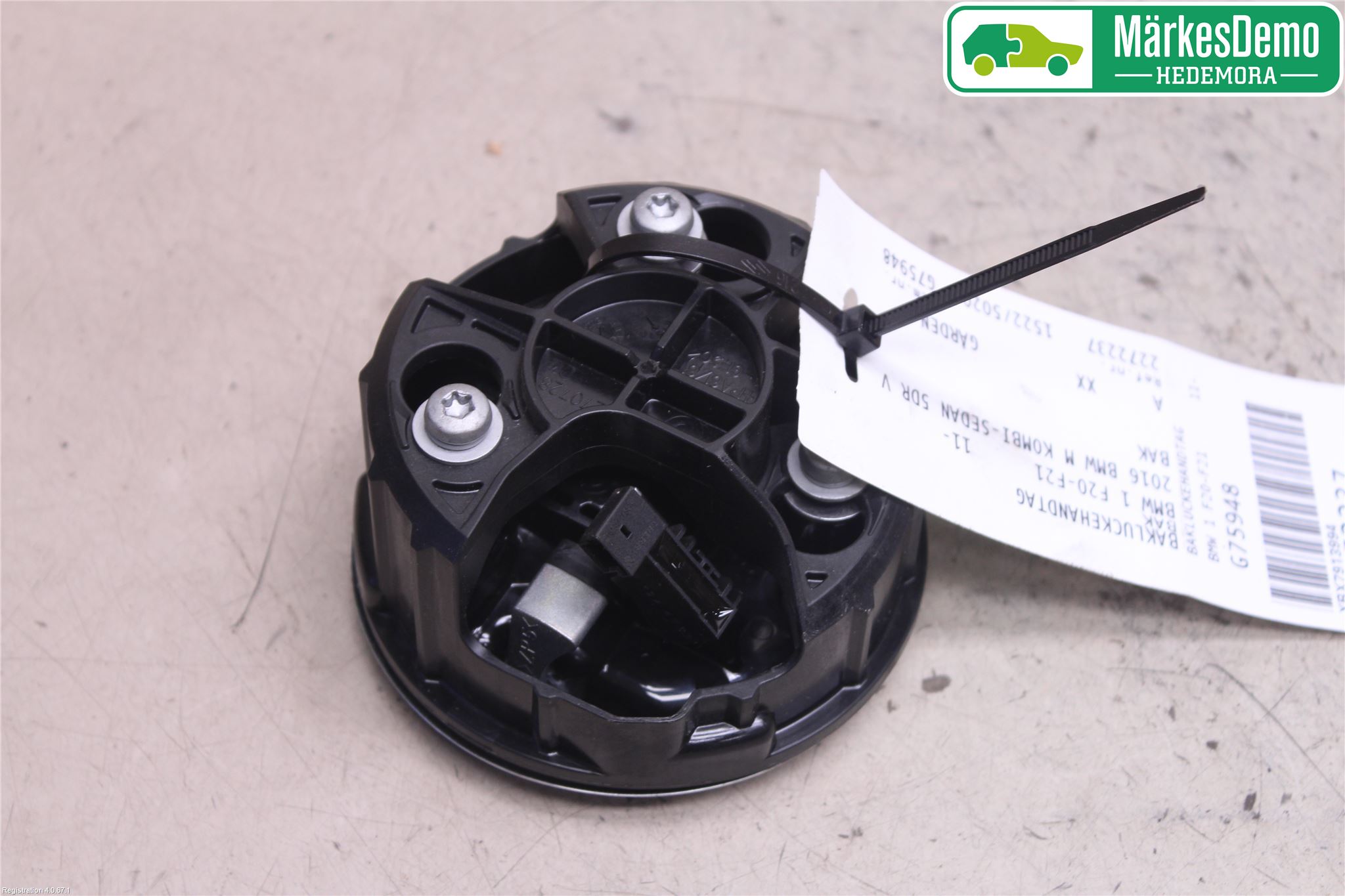 BMW 1 F20/F21 11-19 Bakluke Handtak Ytre