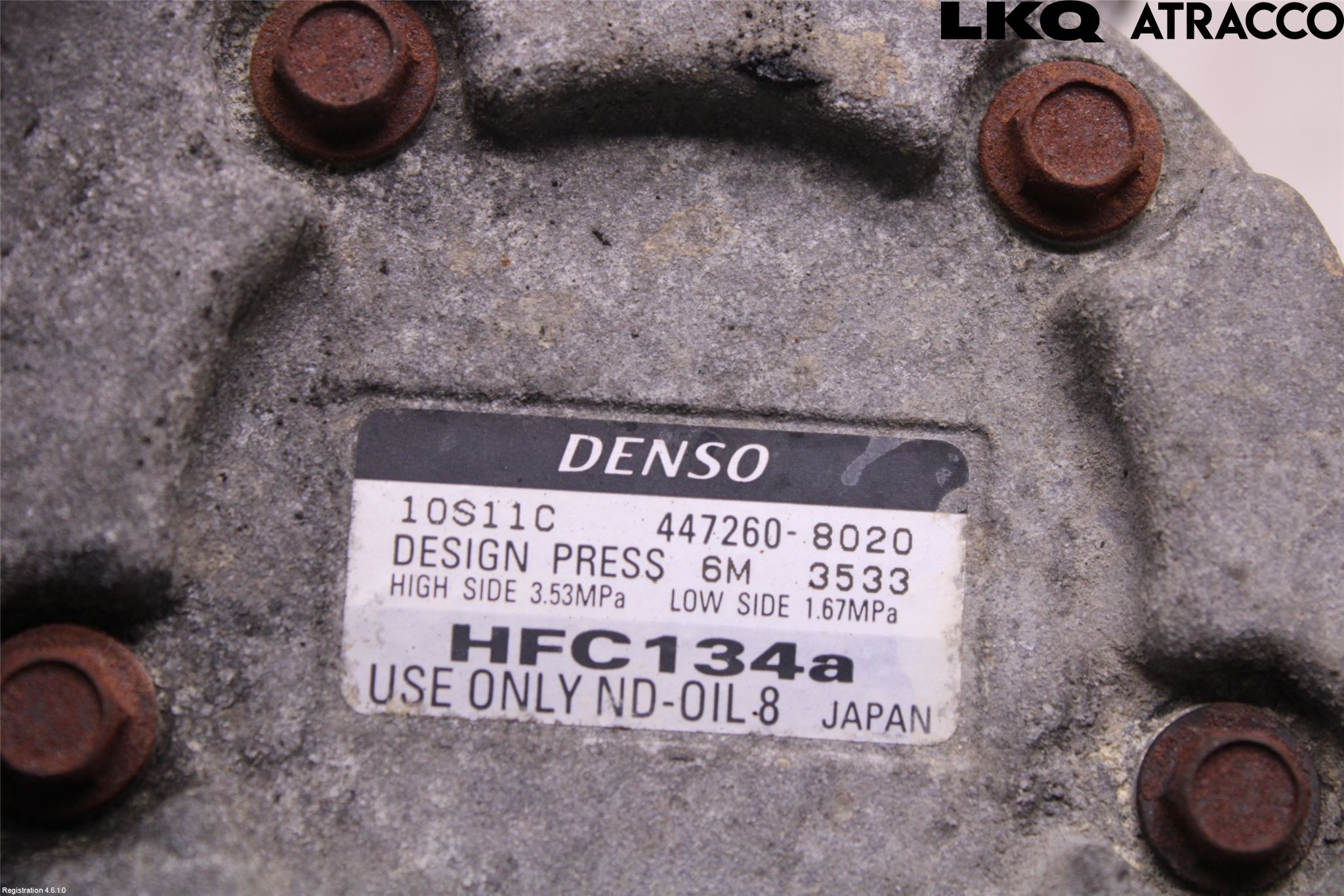 Toyota HILUX 05-16 Varme Ac Kompressor