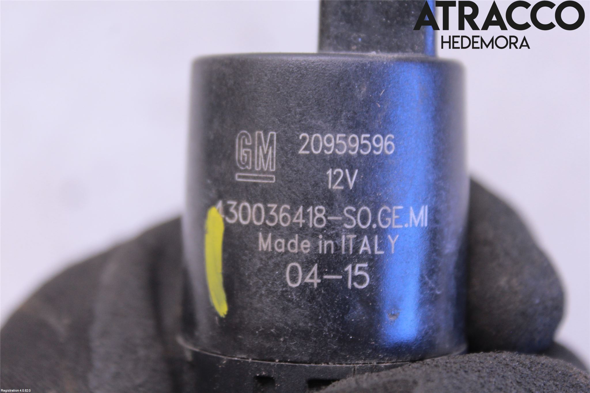 Opel CASCADA 13-19 Spylerpumpe Frontrute