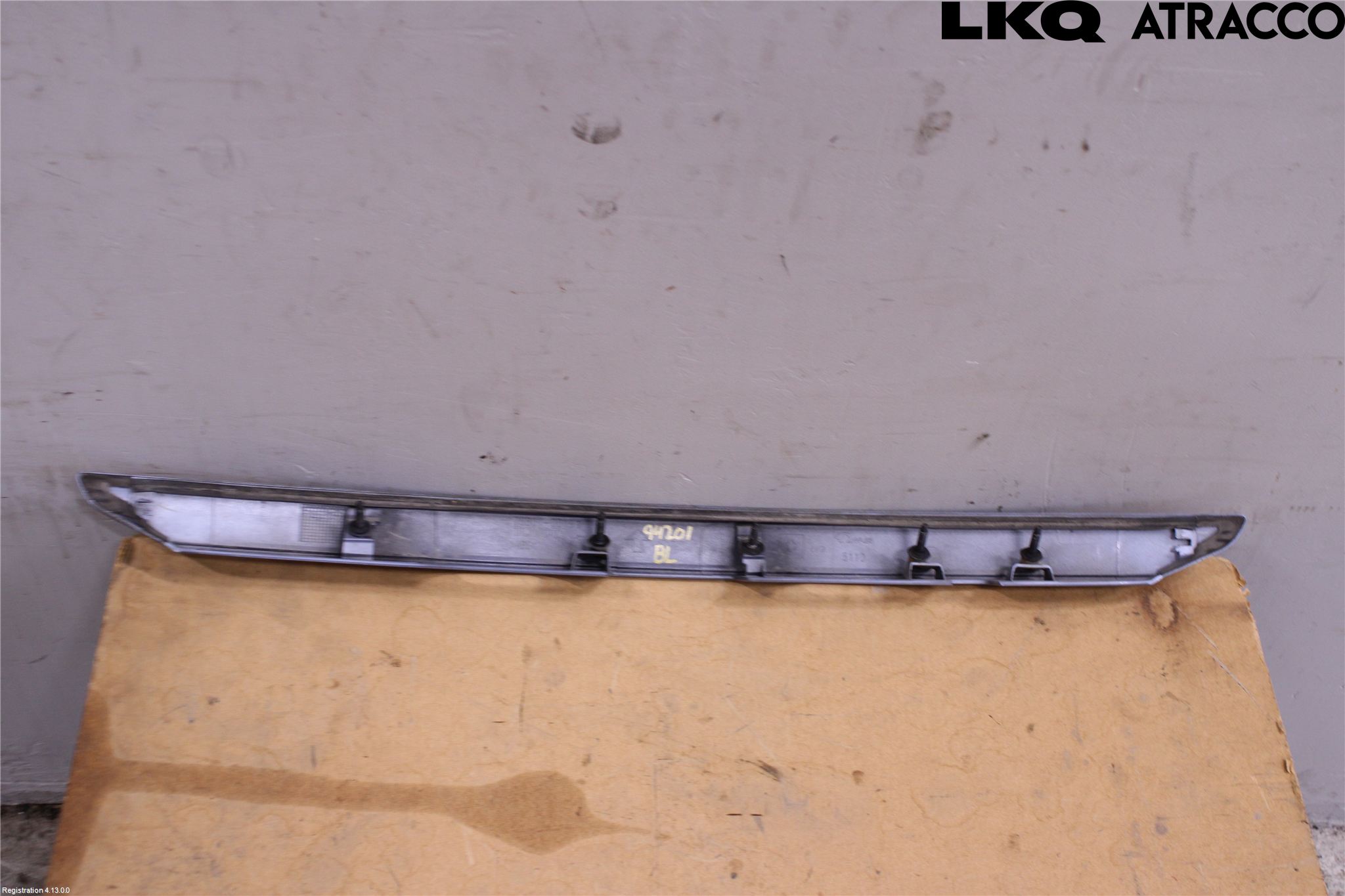 Toyota YARIS XP130 12-14 Spoiler Bakluke