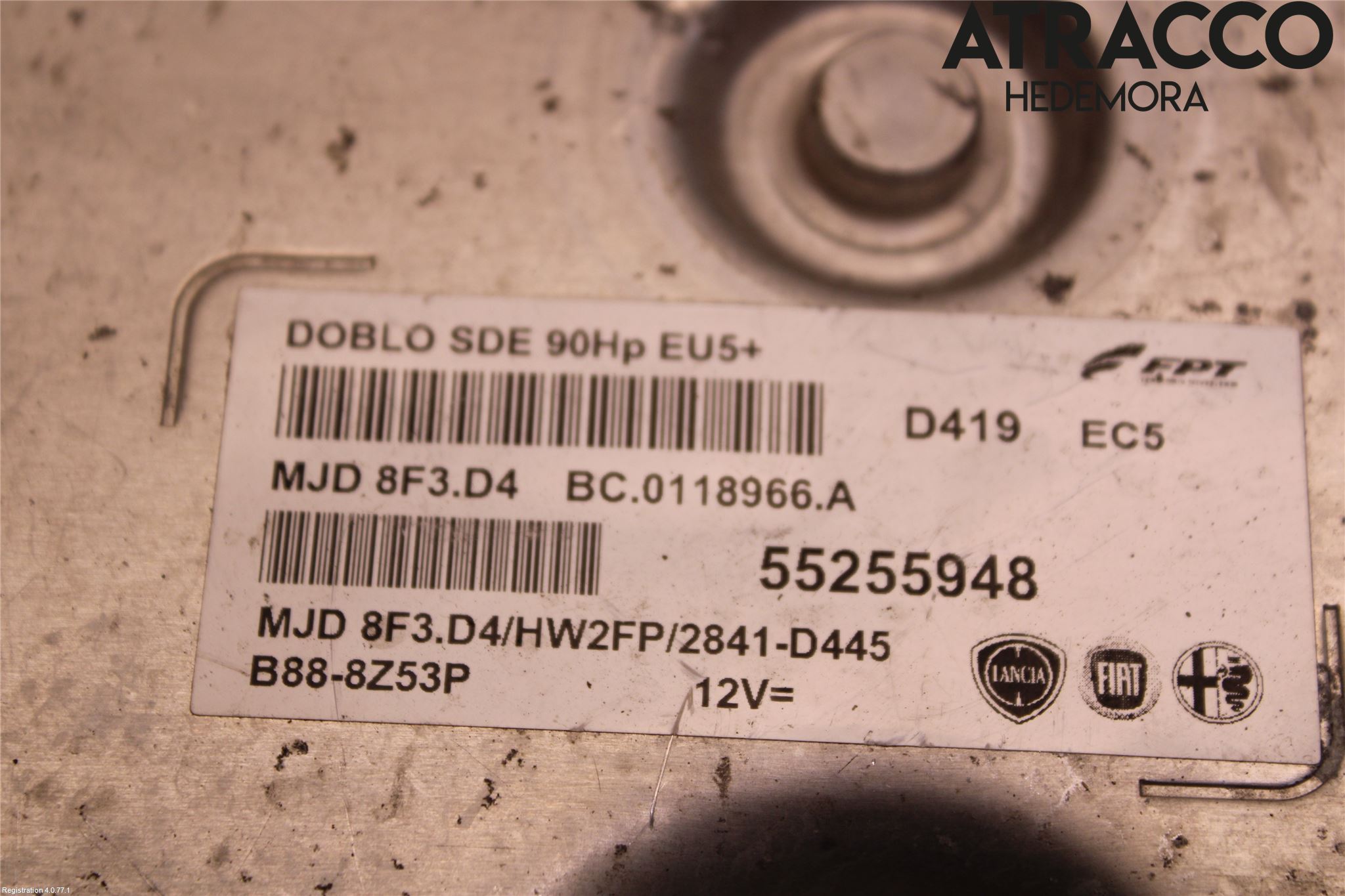 Opel COMBO D 12-18 Styreenhet Dieselpumpe