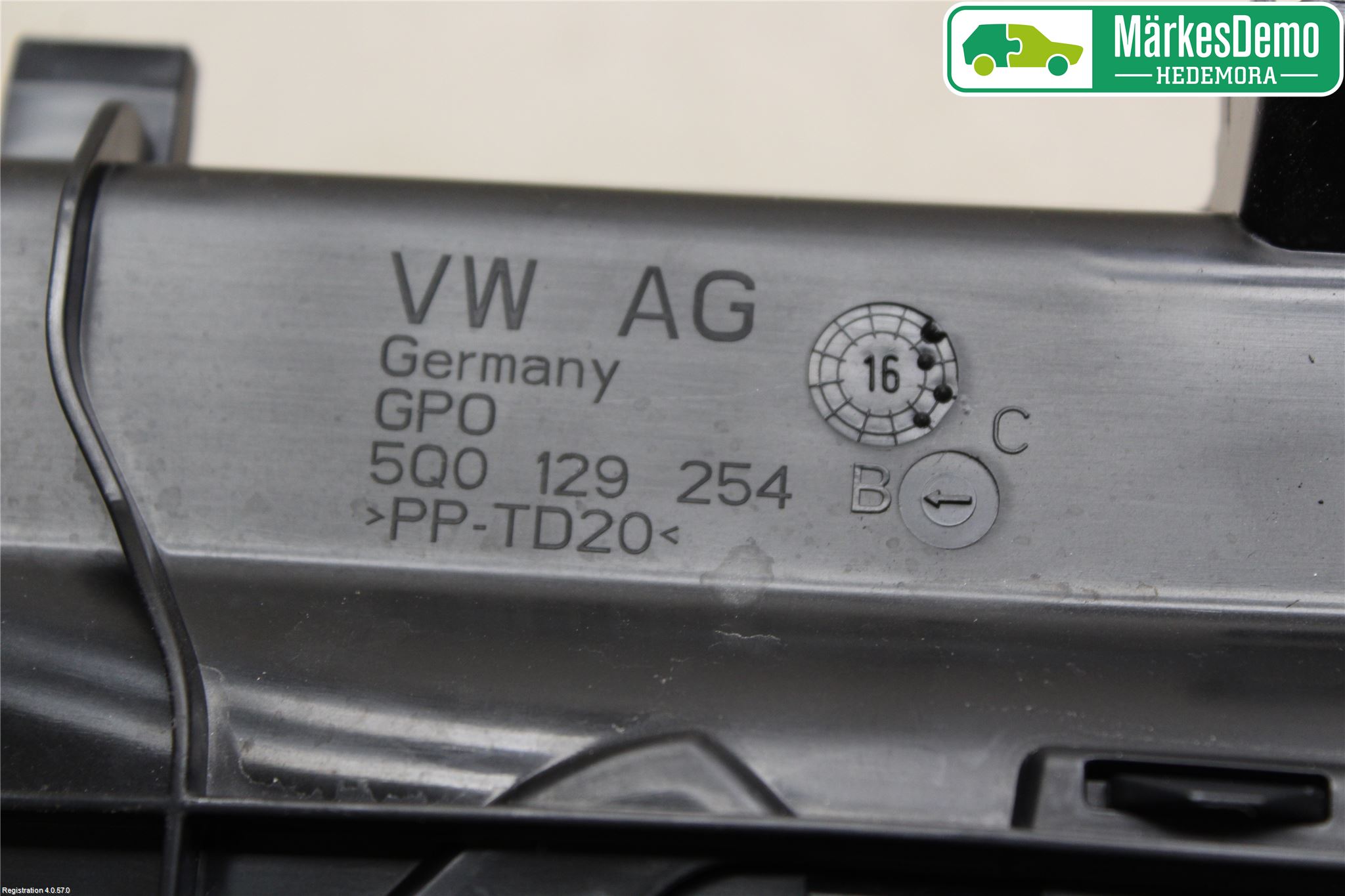 Volkswagen VW PASSAT 15-19 Luftstyring Front