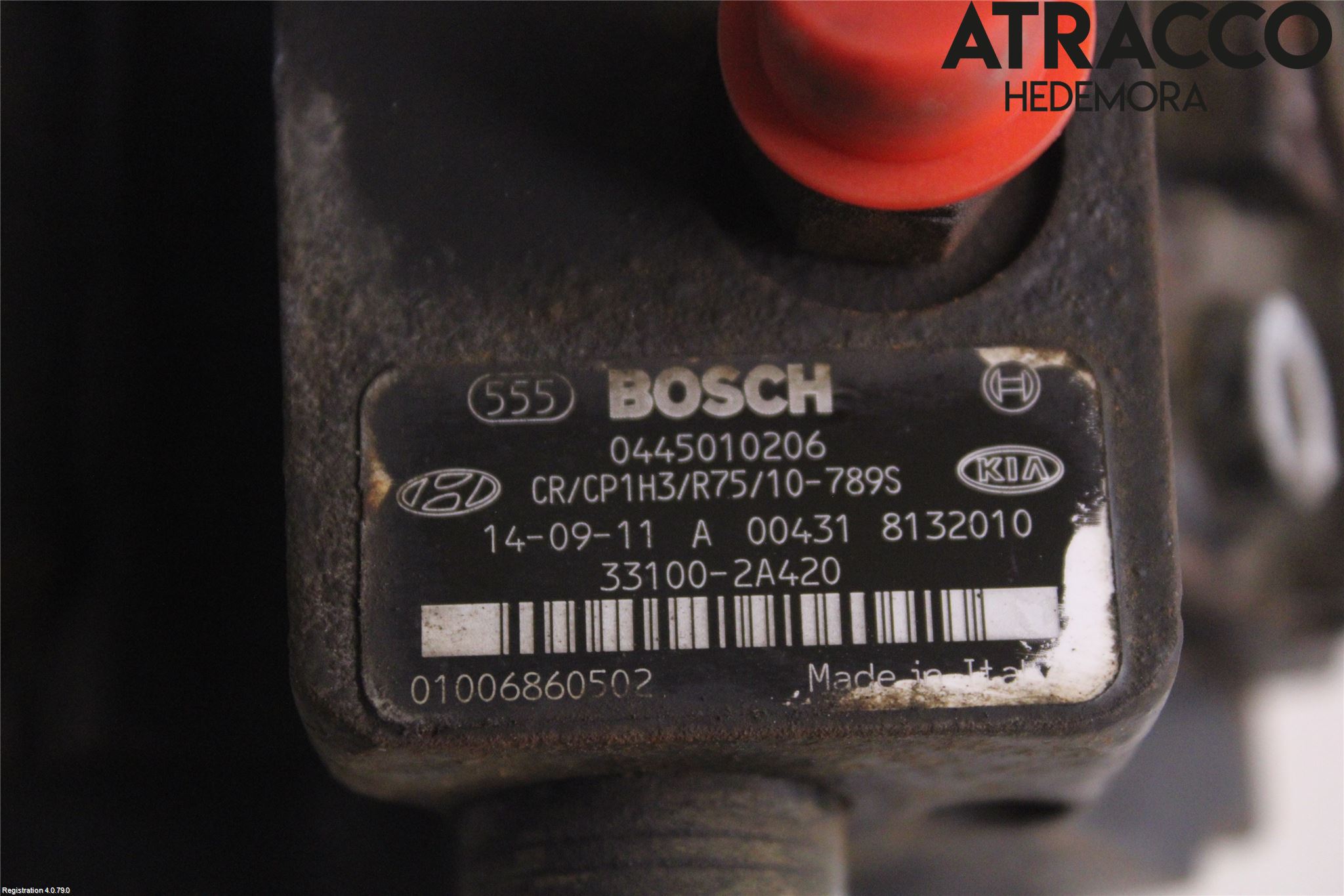 Kia SPORTAGE (SL) 11-15 Drivstoff Dieselpumpe Hoved