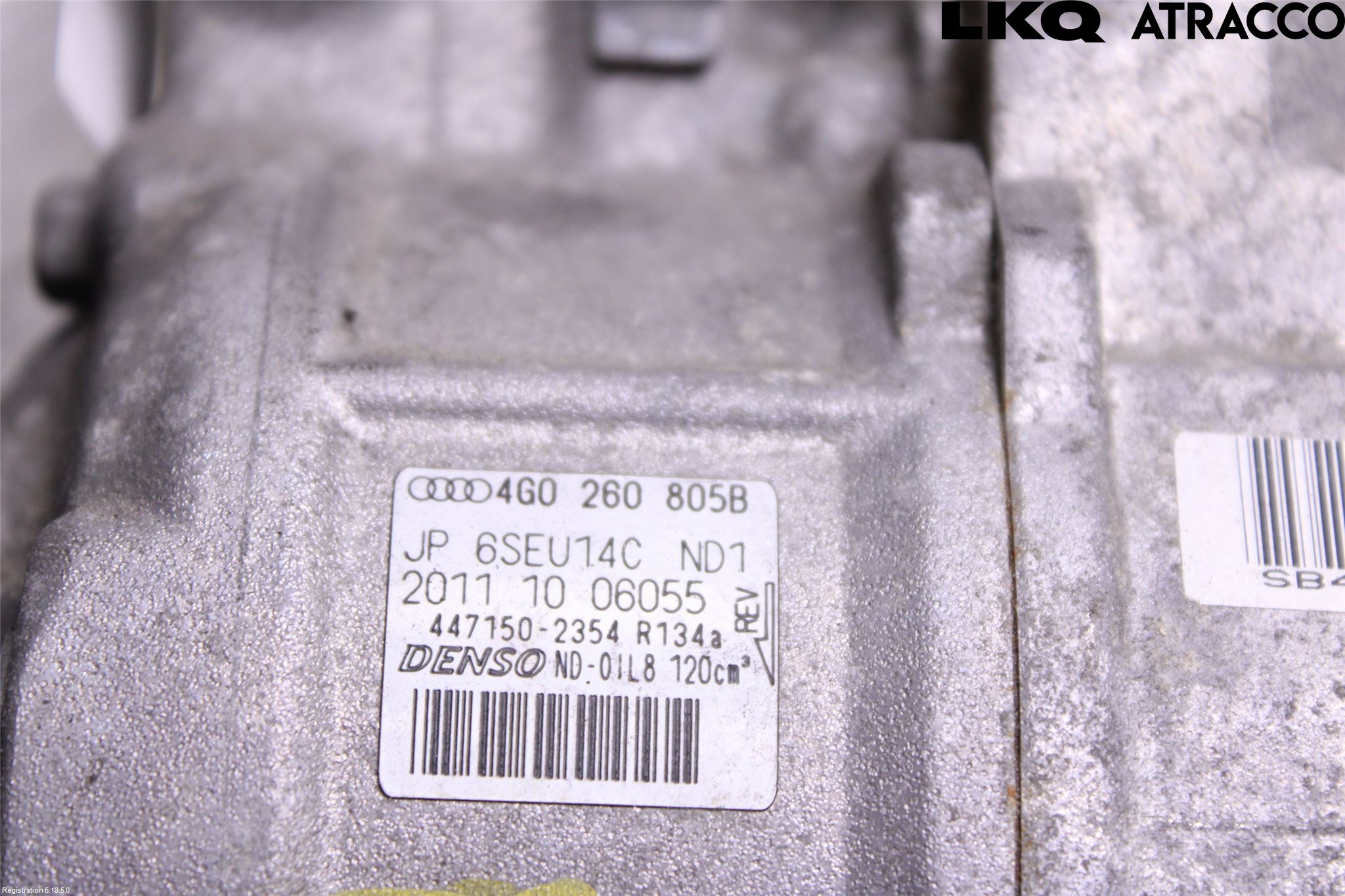 Audi A7/S7 4G 11-17 Varme Ac Kompressor