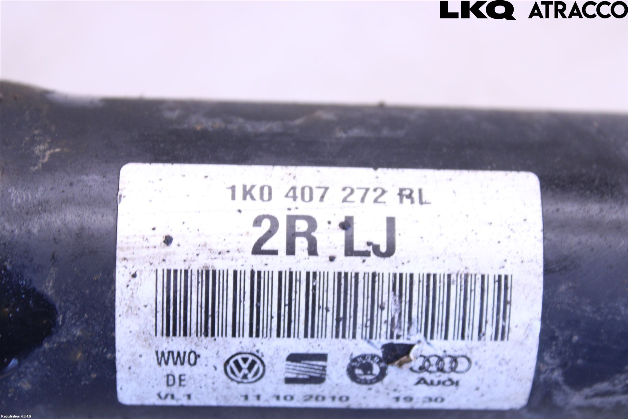 Skoda SUPERB 09-15 Drivaksel Foran Kompl Høyre