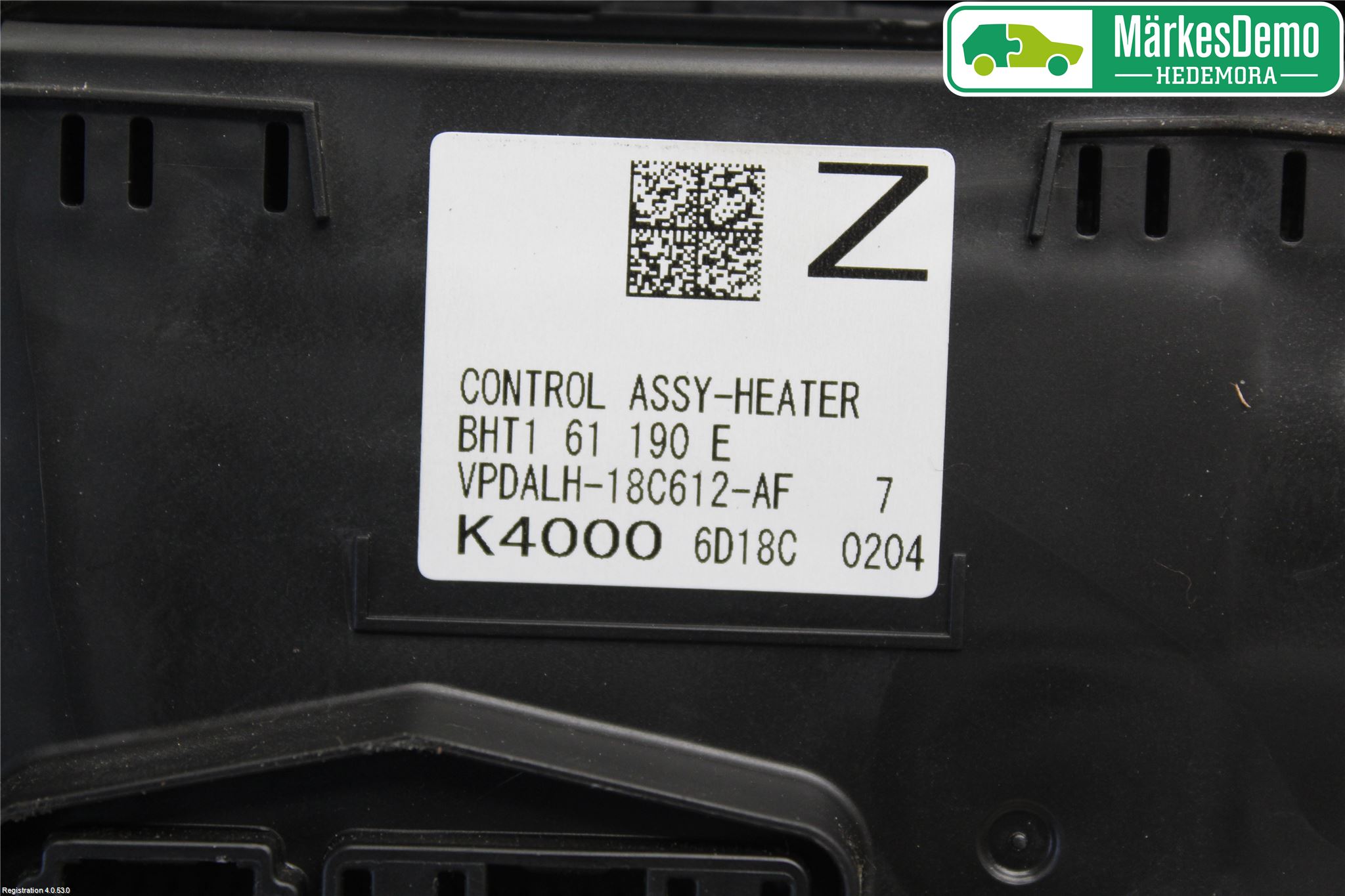 Mazda 3 III 14-19 Varme Ac Betjening-Display