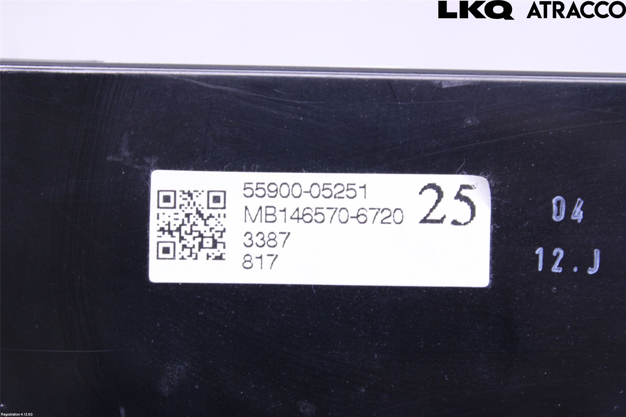 Toyota AVENSIS 07-08 Varme Ac Betjening-Display
