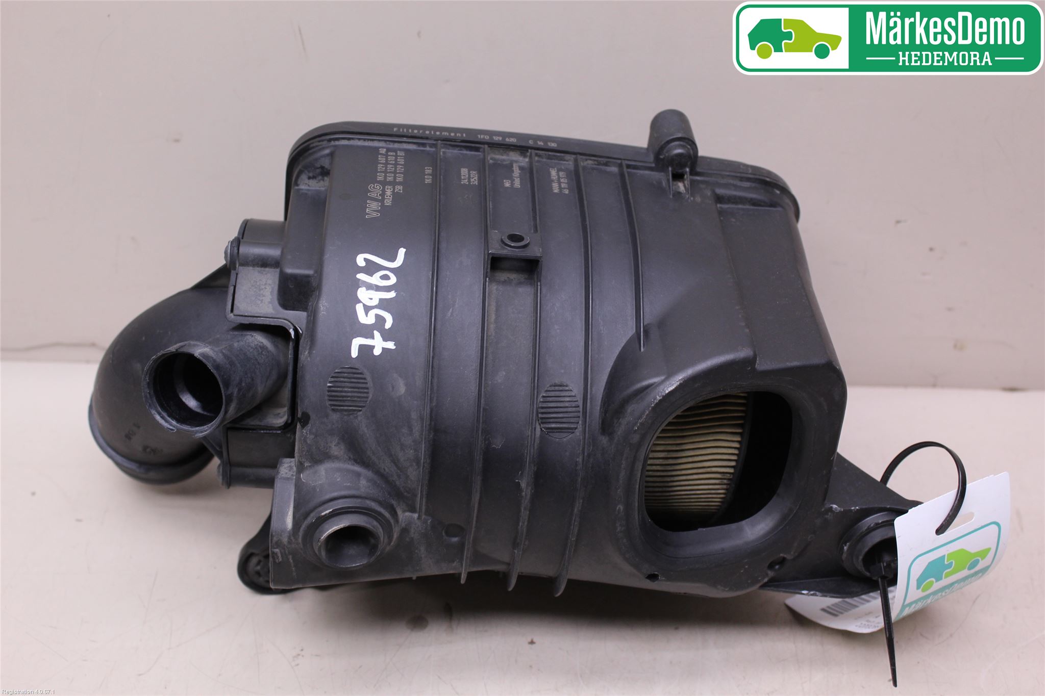 Volkswagen VW GOLF VI 09-13 Luftfilter Boks