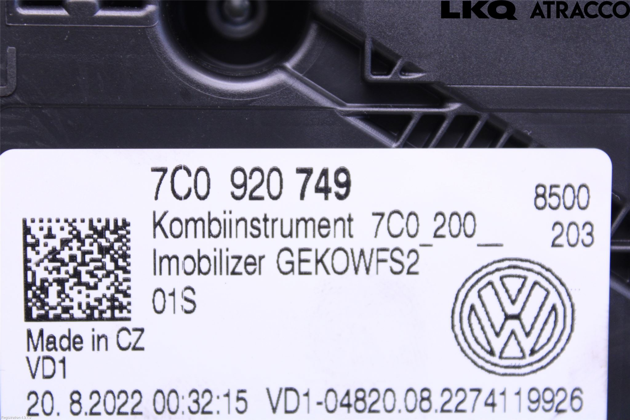 Volkswagen VW CRAFTER II / E-CRAFTER 17- Instr Kombinert