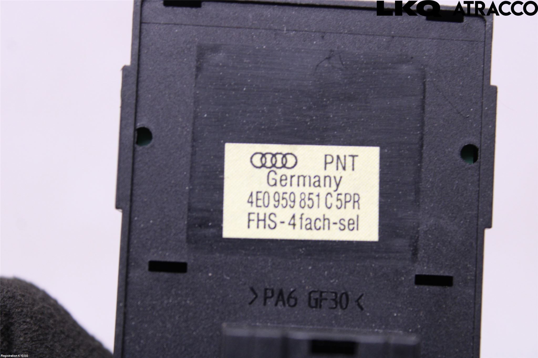 Audi A8/S8 4E  02-09 Bryter Vindusheis