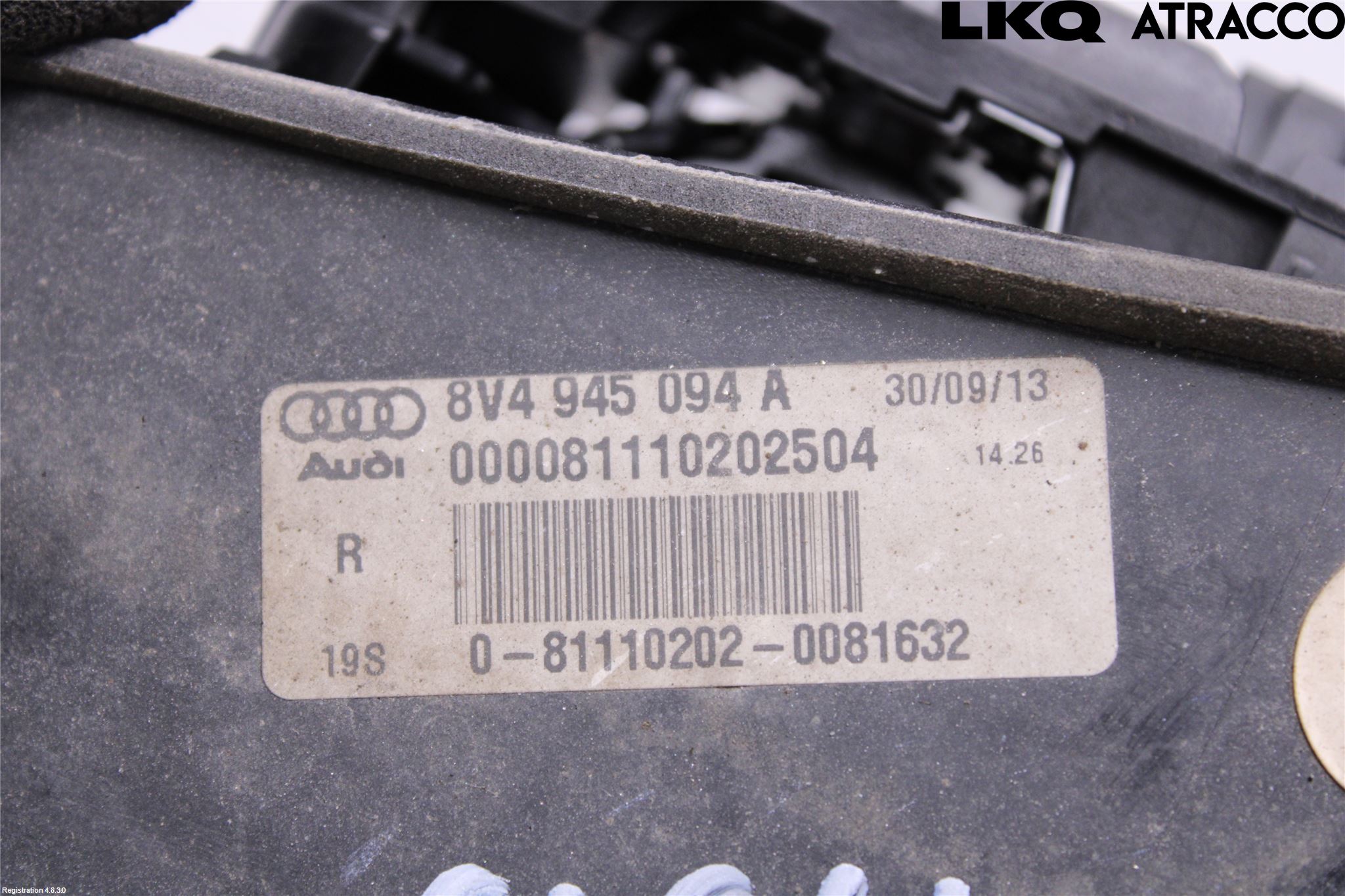 Audi A3/S3 8V 13-20 Baklykt Høyre  På Luke(Indre)