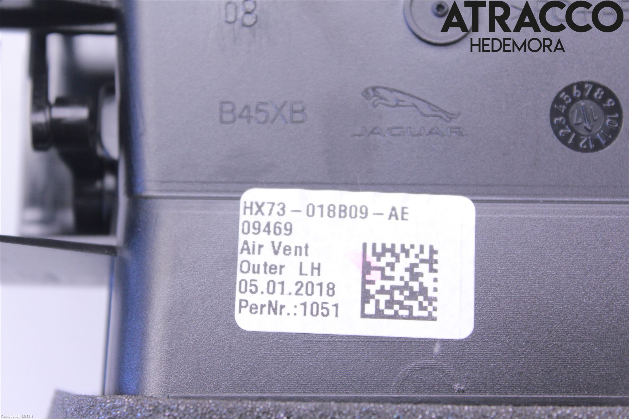 Jaguar F-PACE Dashbord Kanal - Dyse