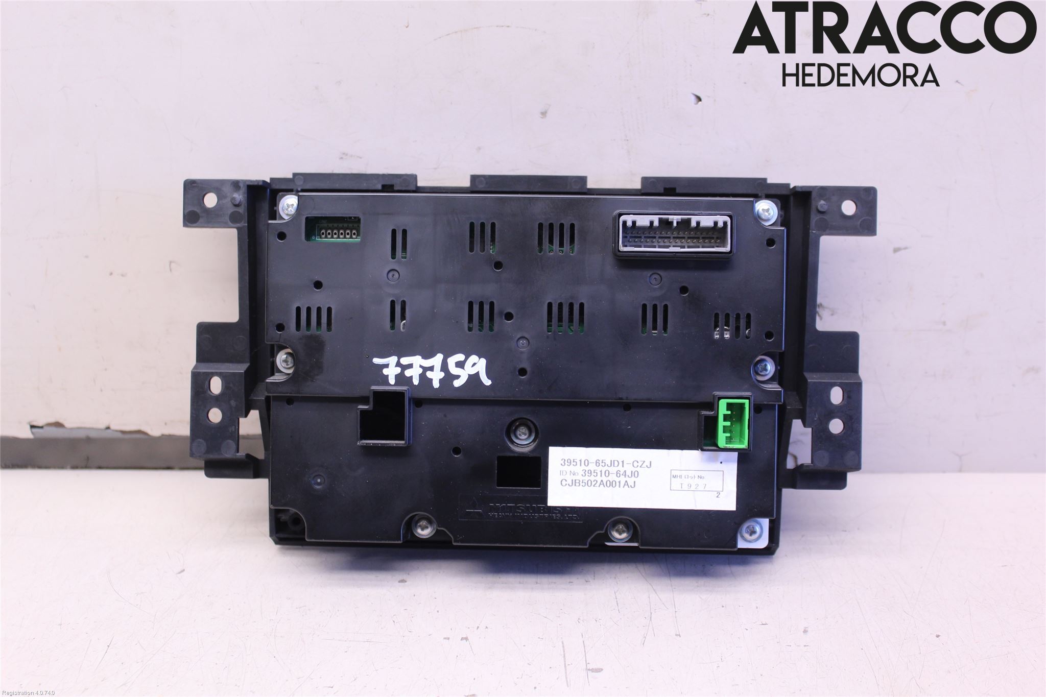 Suzuki GRAND VITARA II 06-14 Varme Ac Betjening-Display