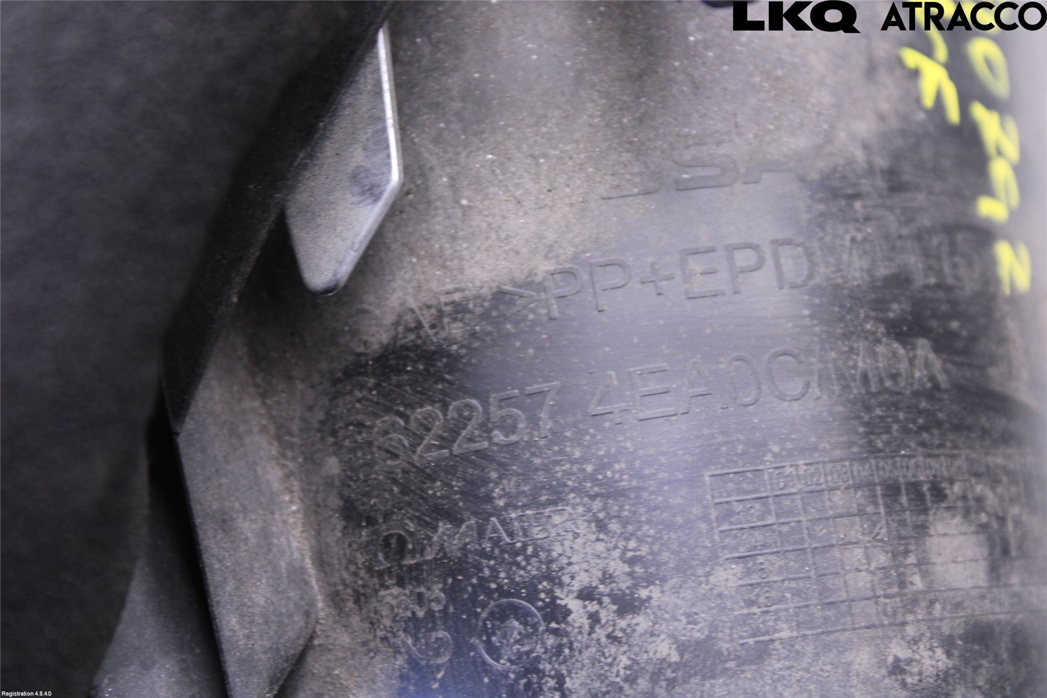 Nissan QASHQAI 14-17 Frontlykt Kurve-Tåkelys Ramme