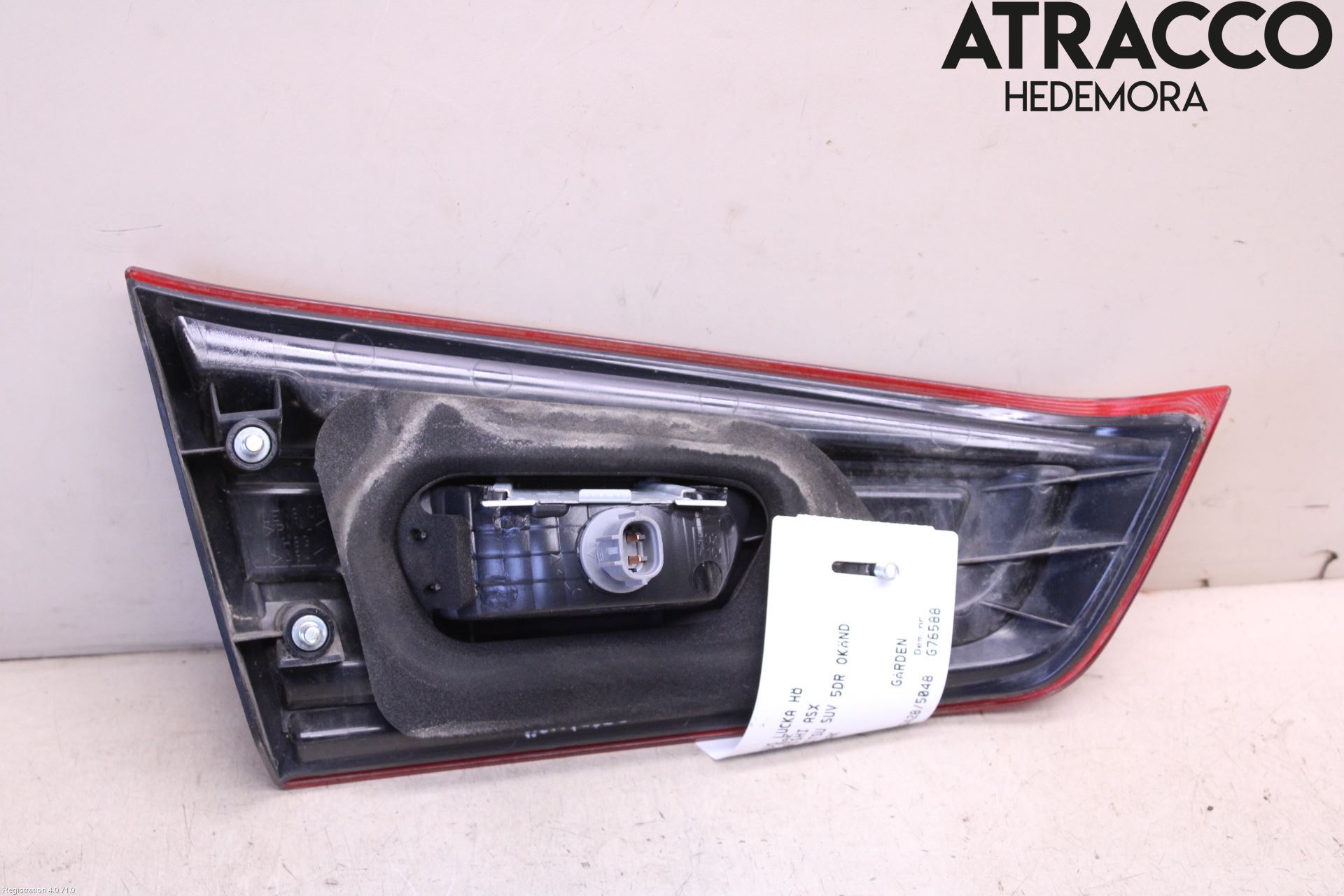 Mitsubishi ASX 10-22 Baklykt Høyre  På Luke(Indre)