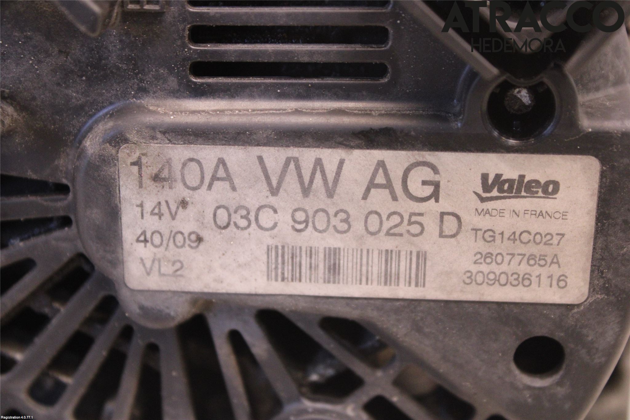 Volkswagen VW TOURAN 03-10 Dynamo