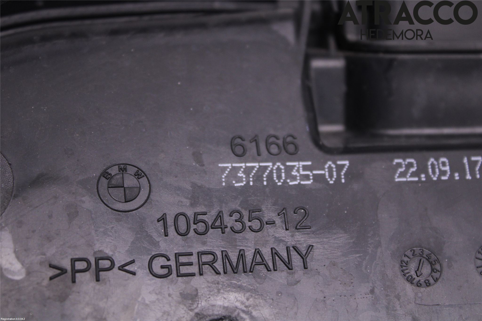 BMW 6 GT G32 18- Spylerbeholder Frontrute-Lykte