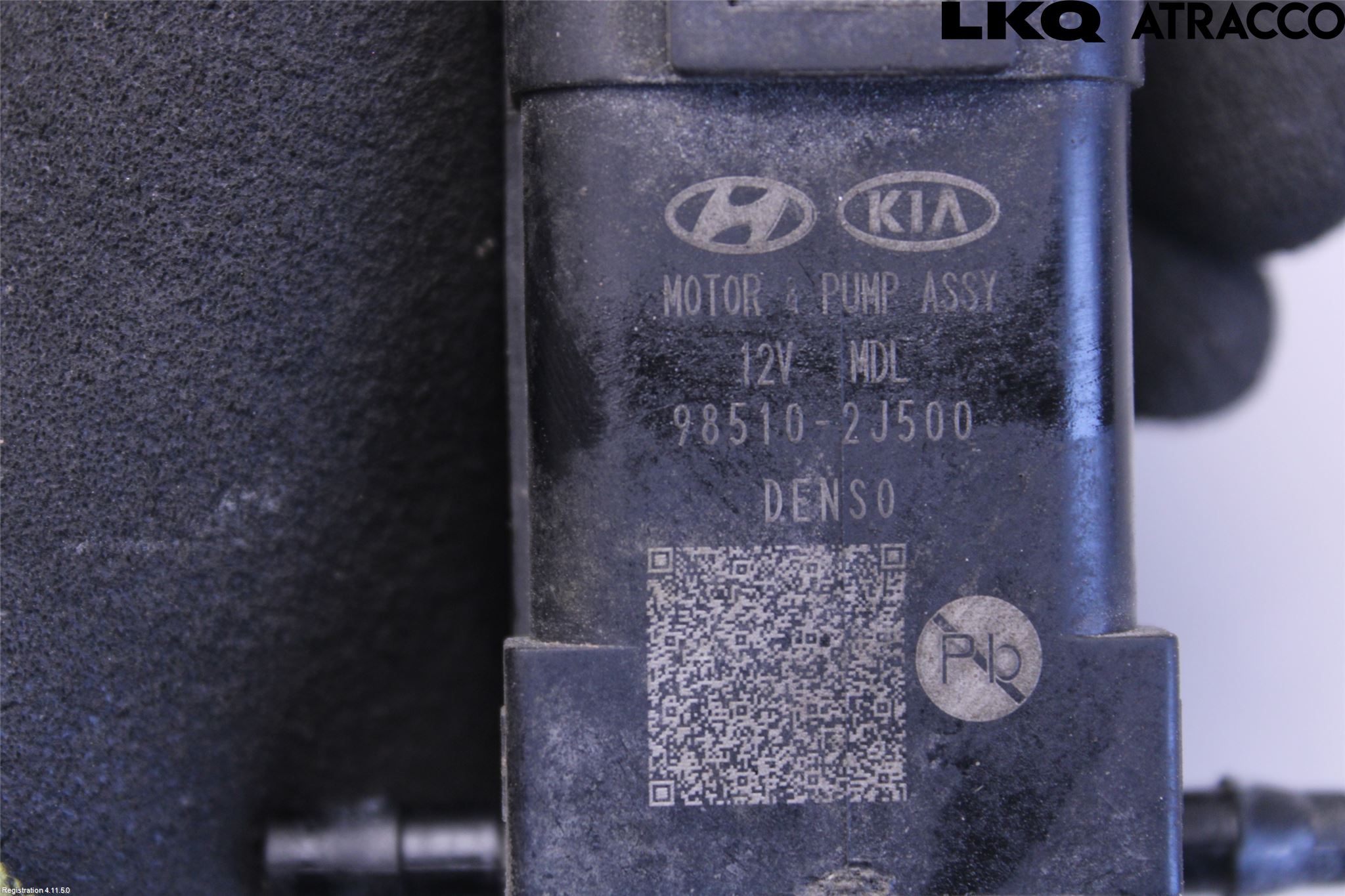 Kia OPTIMA 16-20 Spylerpumpe Frontrute