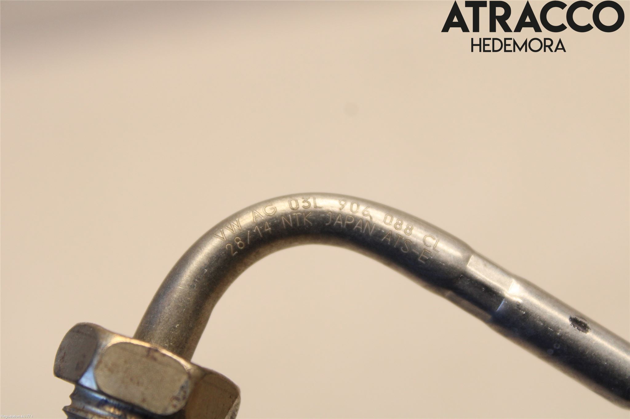 Audi Q3 8U 12-18 Sensor Temp-Trykk Avgass