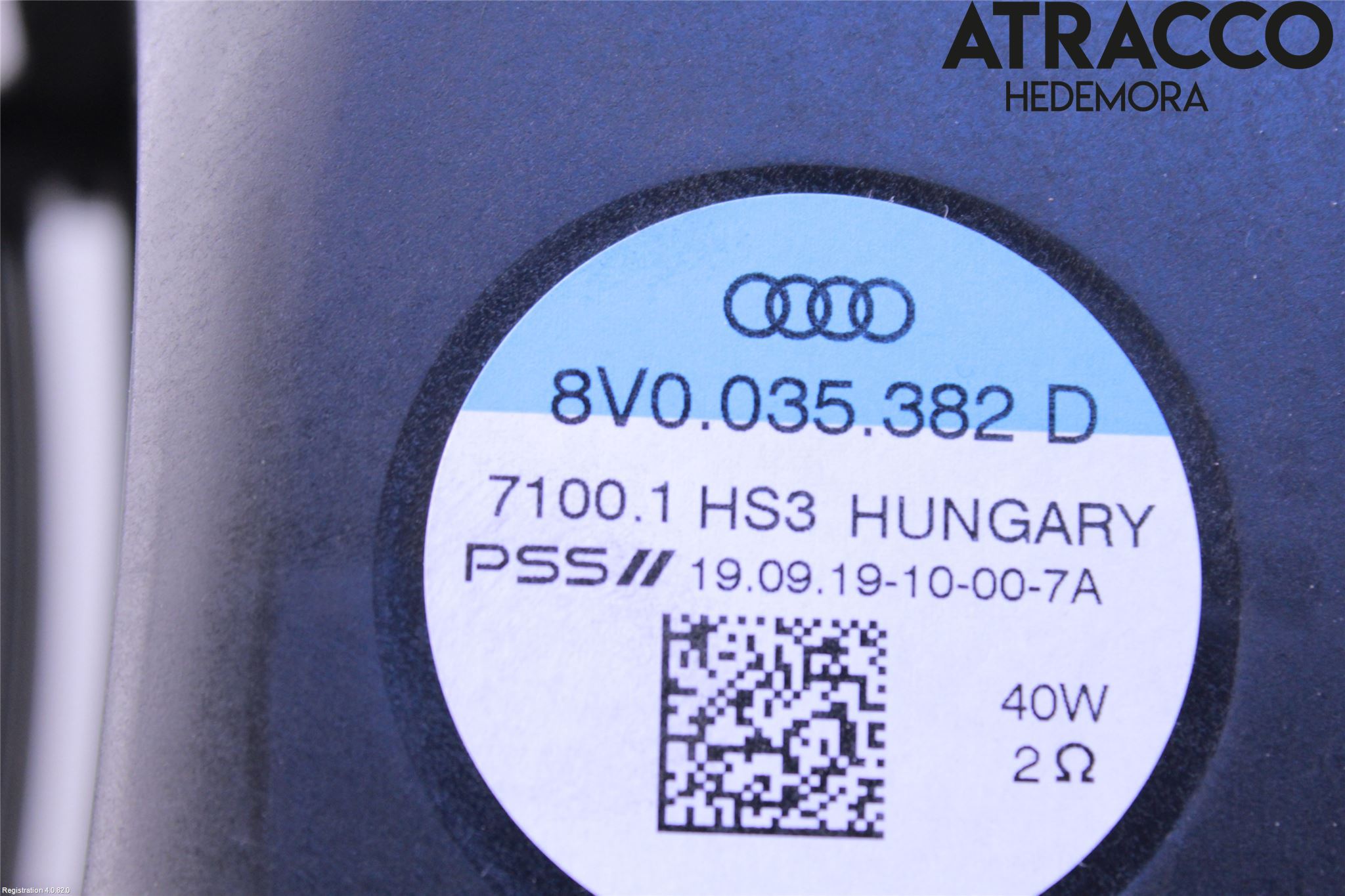 Audi A3/S3 8V 13-20 Innr Høyttaler