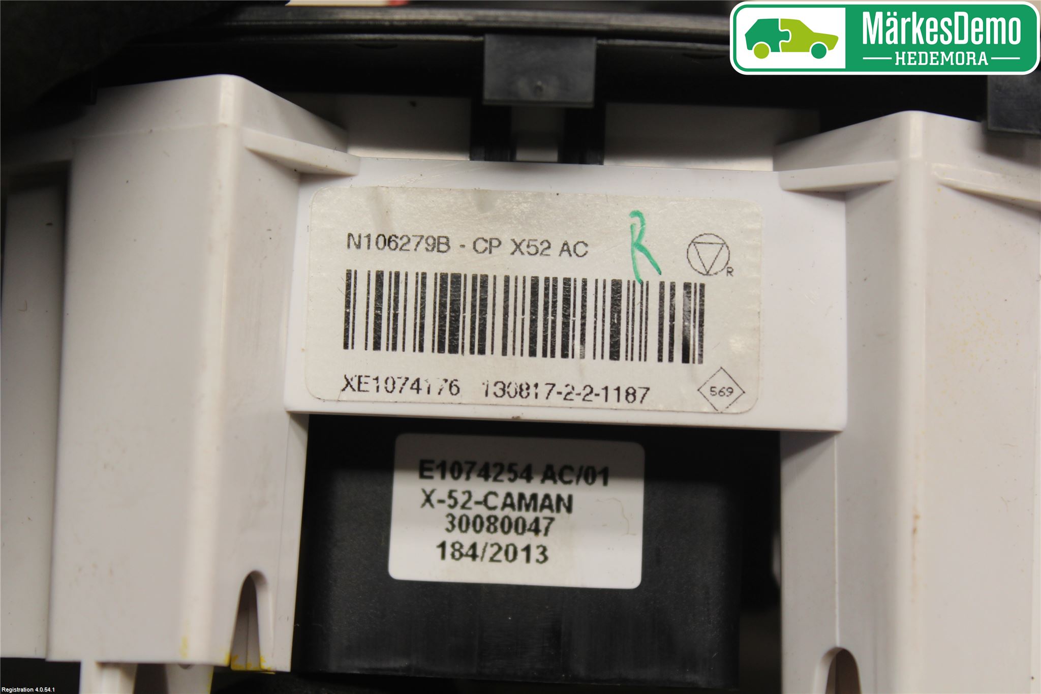Dacia SANDERO/STEPWAY 13-20 Varme Ac Betjening-Display
