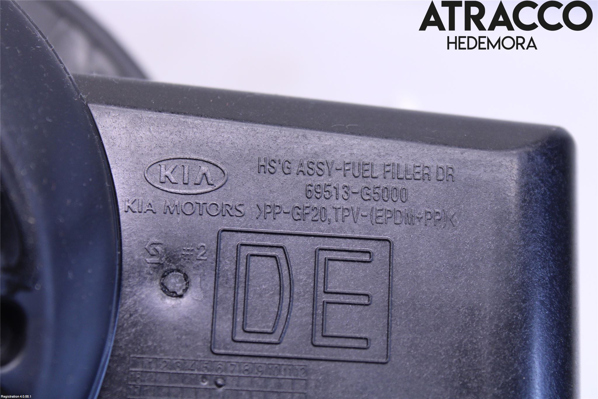 Kia NIRO (DE) 17-22 Drivstoff Tankluke