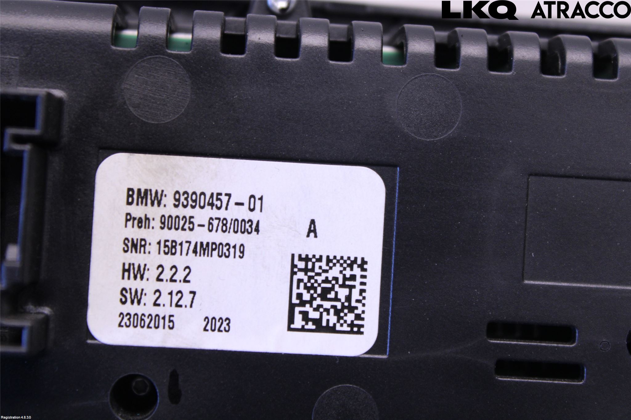 BMW X5 F15 13-18 Varme Ac Betjening-Display