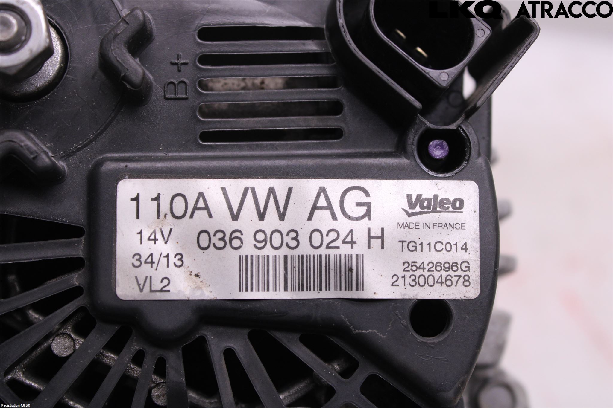 Volkswagen VW POLO 10-17 Dynamo