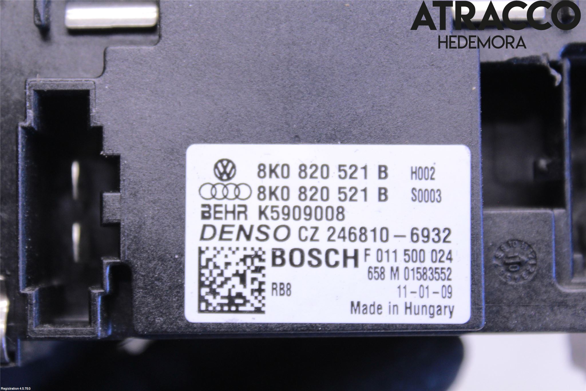Audi A4/S4 08-11 Varmeapparat Viftemotstand
