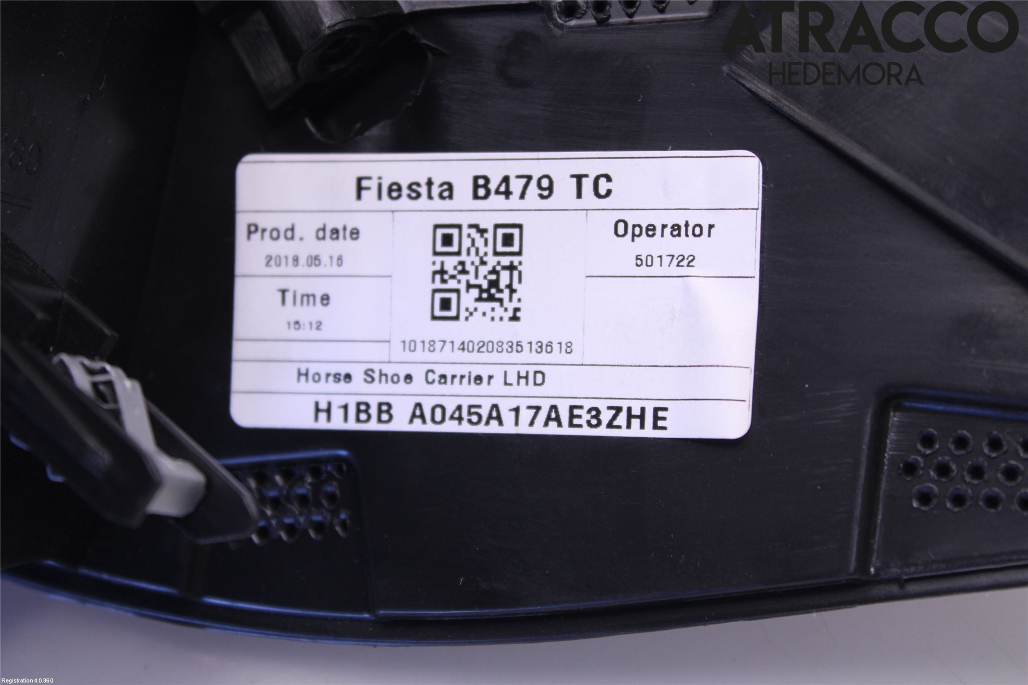 Ford FIESTA (VII) 18-23 Instrumentkonsoll Midt