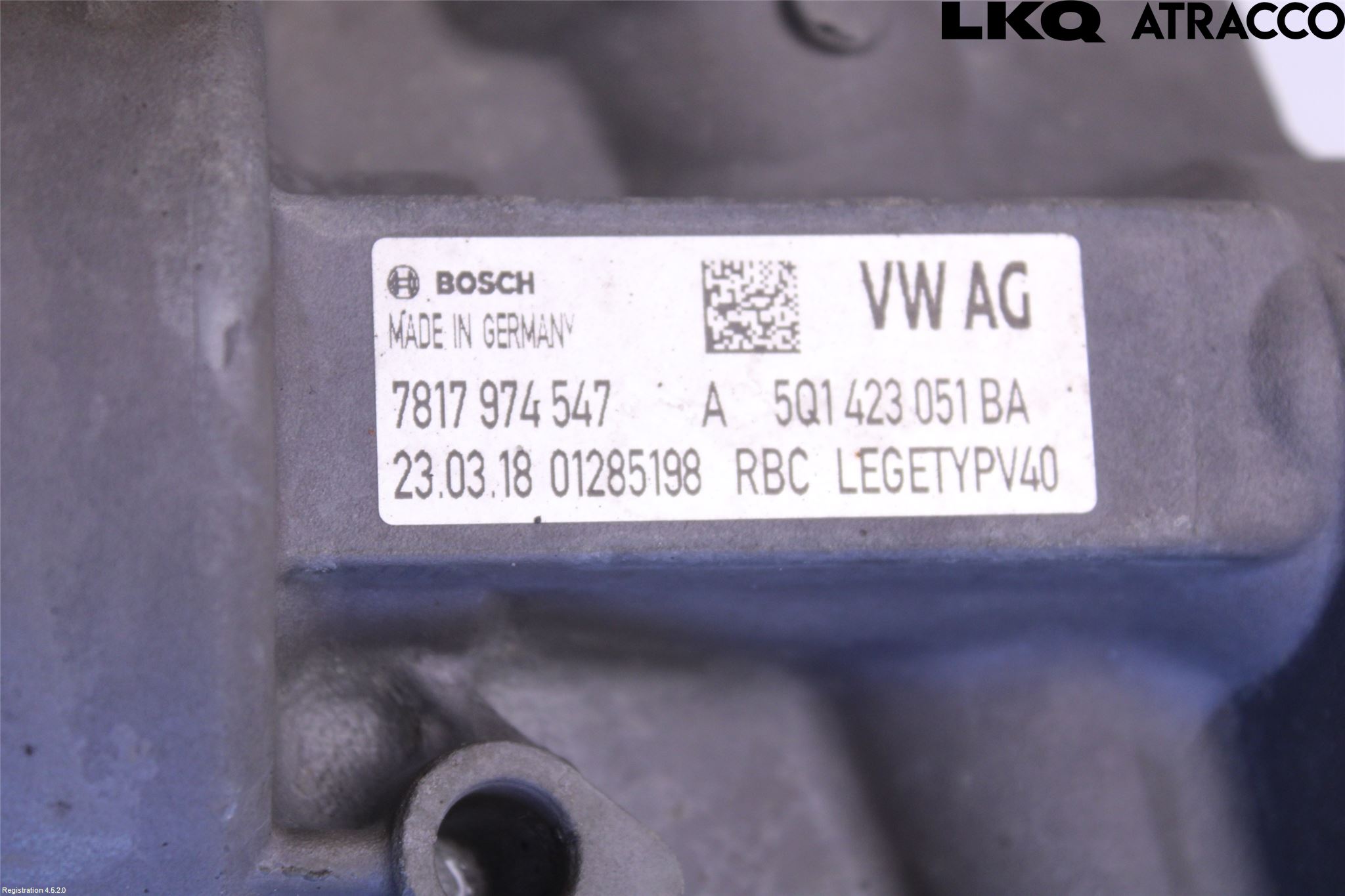 Volkswagen VW GOLF / E-GOLF VII 13-20 Styrväxel/Snäcka Elektrisk