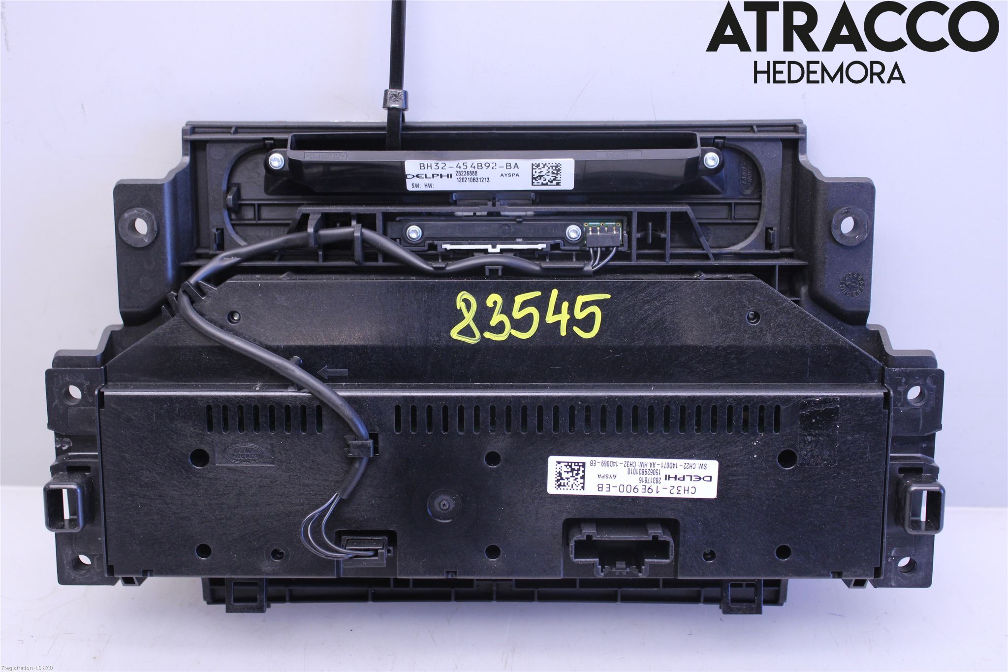 Landrover RANGE ROVER SPORT (L320) 10-13 Varme Ac Betjening-Display