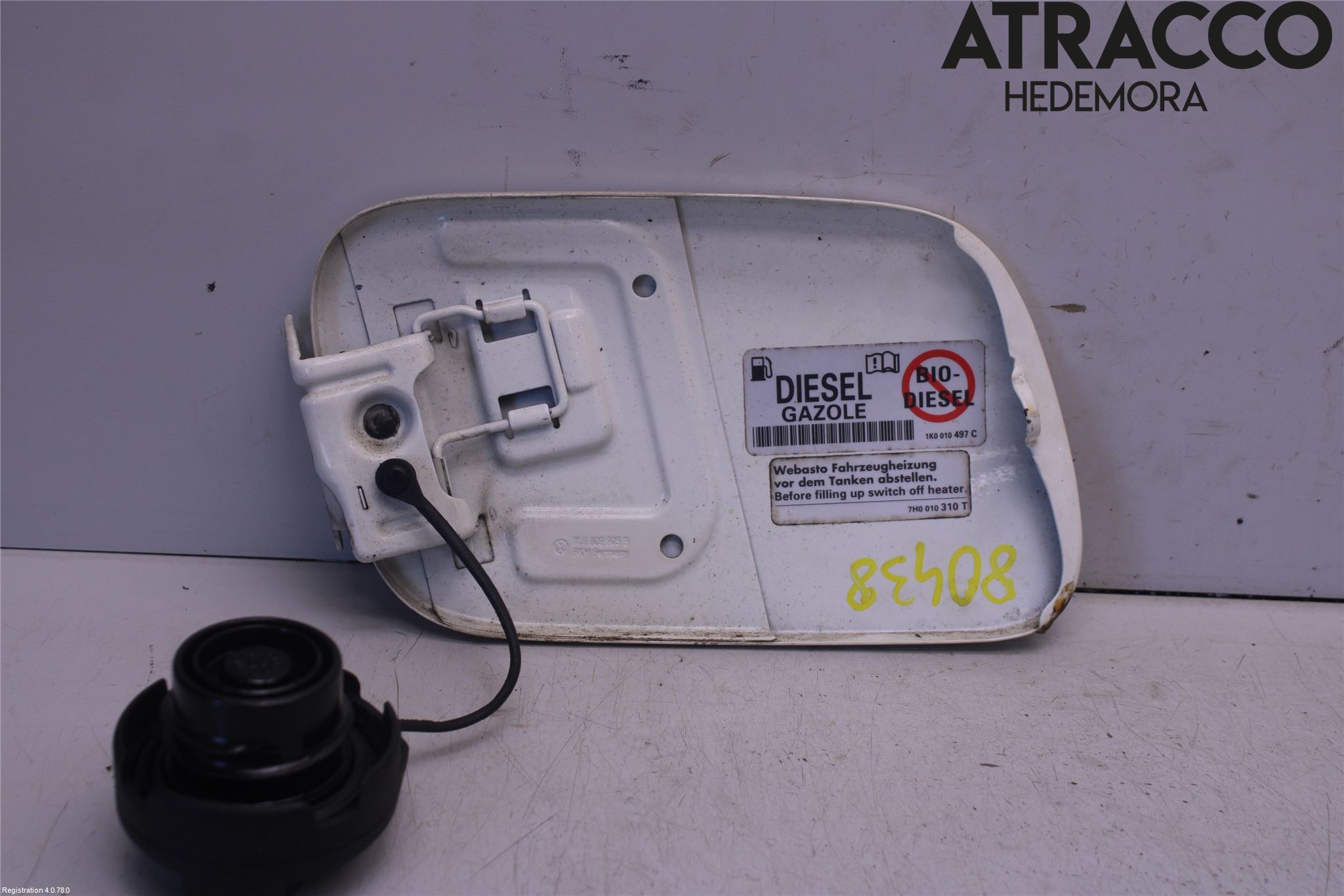 Volkswagen VW TOUAREG 7L 03-10 Drivstoff Tankluke