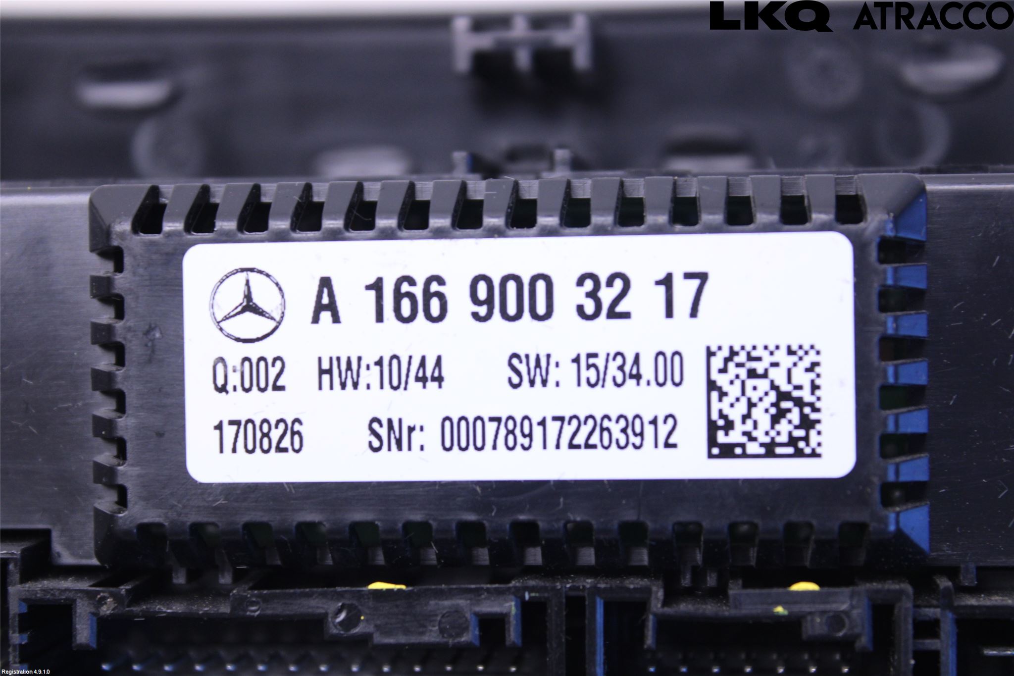 Mercedes-Benz MB ML/GLE-KLASS (W166) 12-18 Varme Ac Betjening-Display