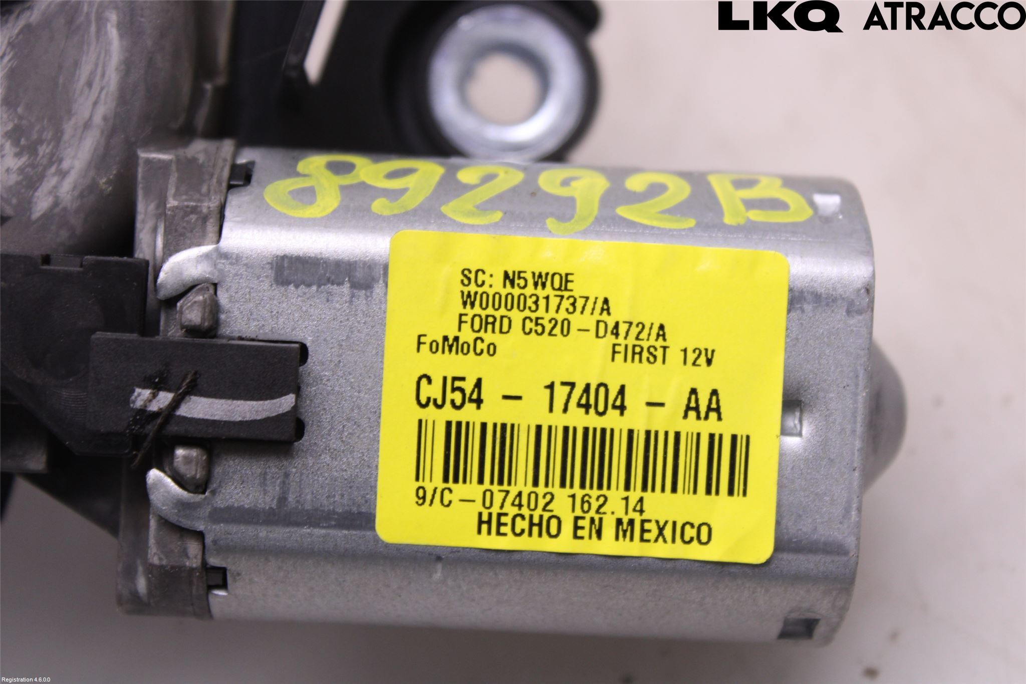 Ford KUGA 13-16 Viskermotor Bakluke
