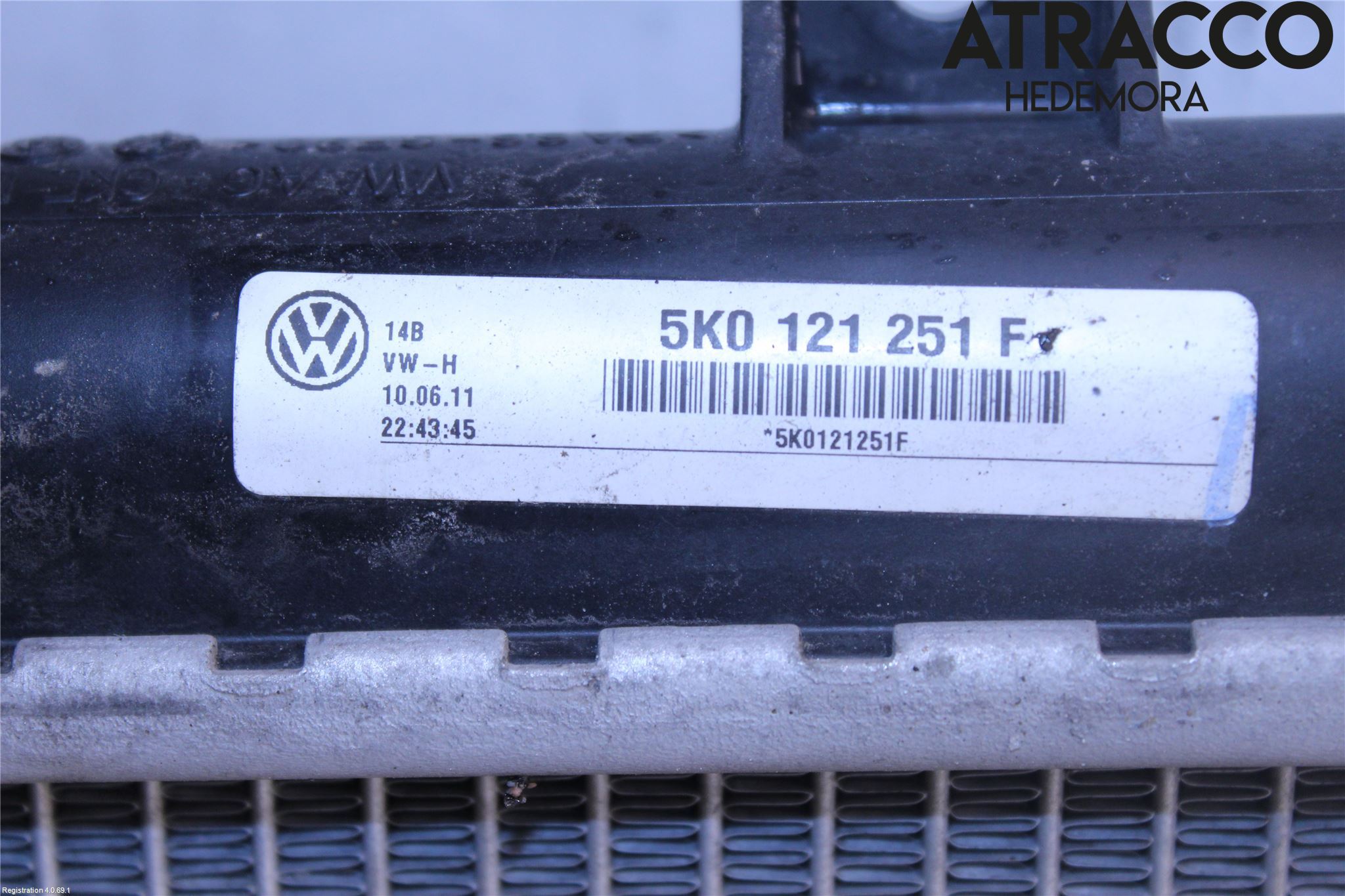 Skoda OCTAVIA (1Z) 05-13 Radiator Manuell