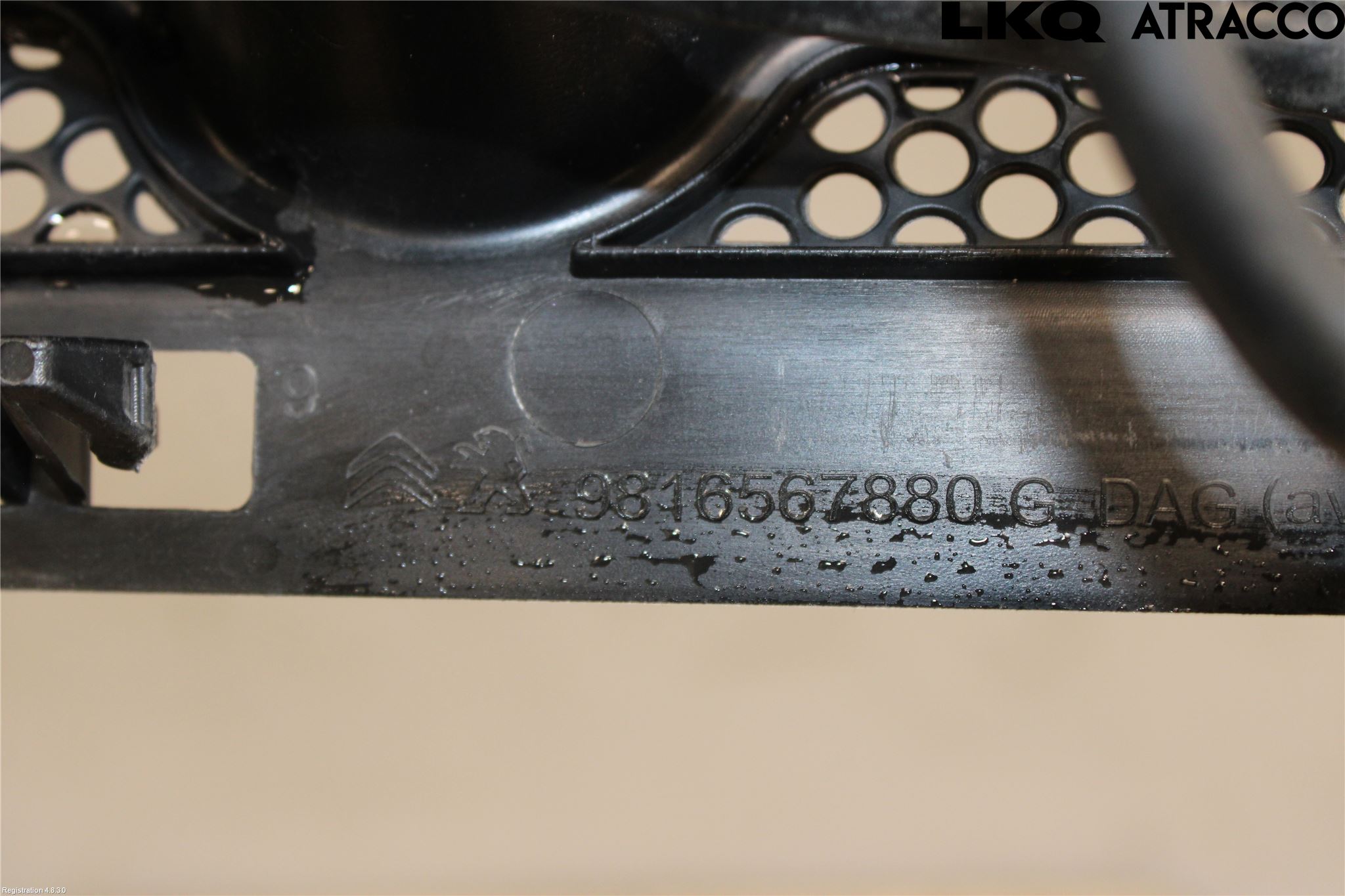 Citroen BERLINGO/E-BERLINGO 19- Visker Deksel-Grill-Under Frr
