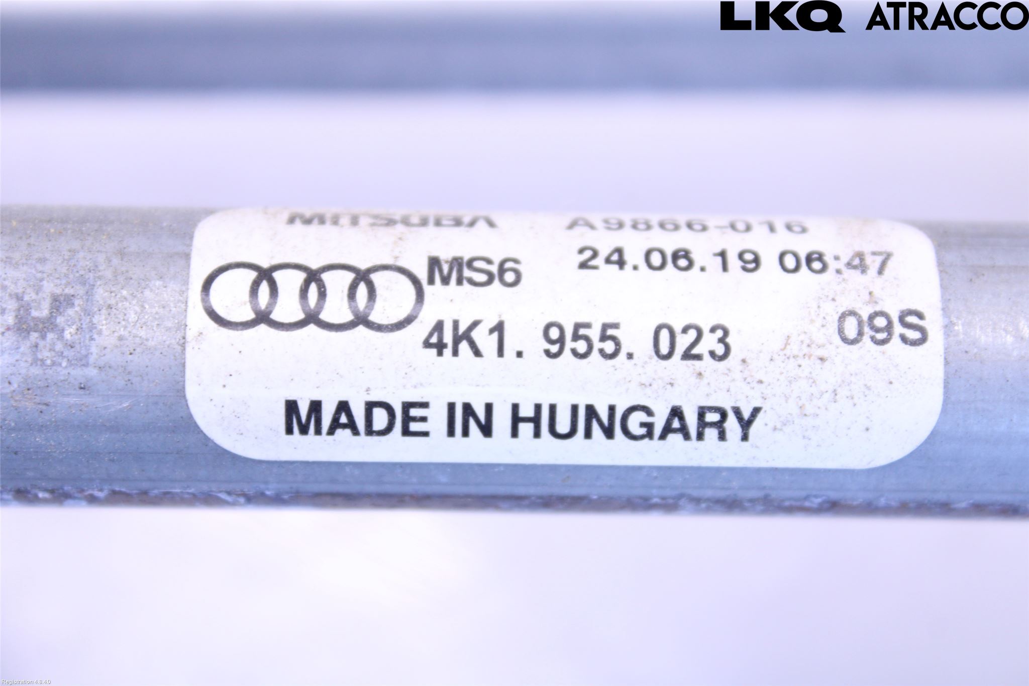 Audi A6 F2/C8 19- Viskeroverføring Frontrute