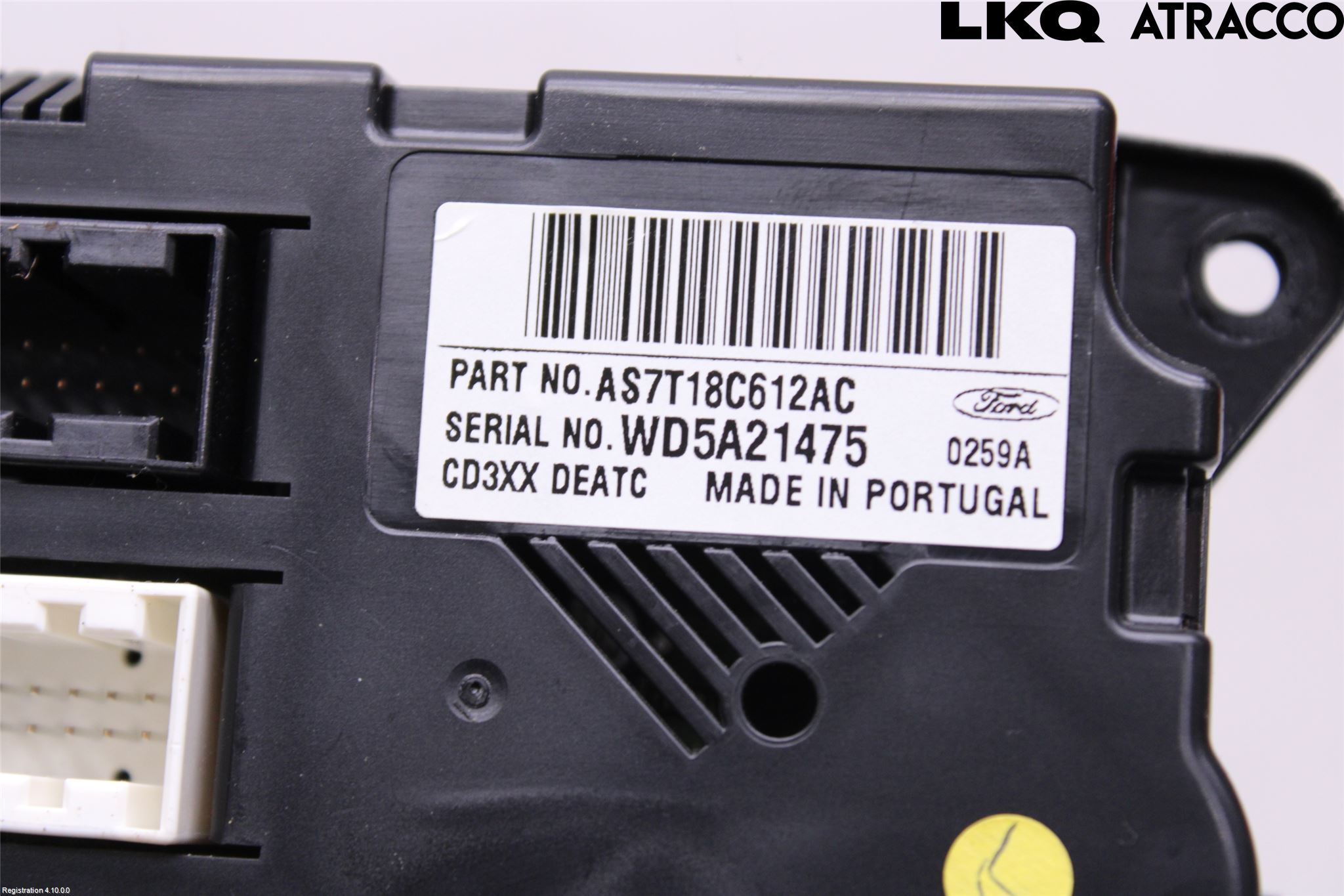 Ford GALAXY 06-15 Varme Ac Betjening-Display