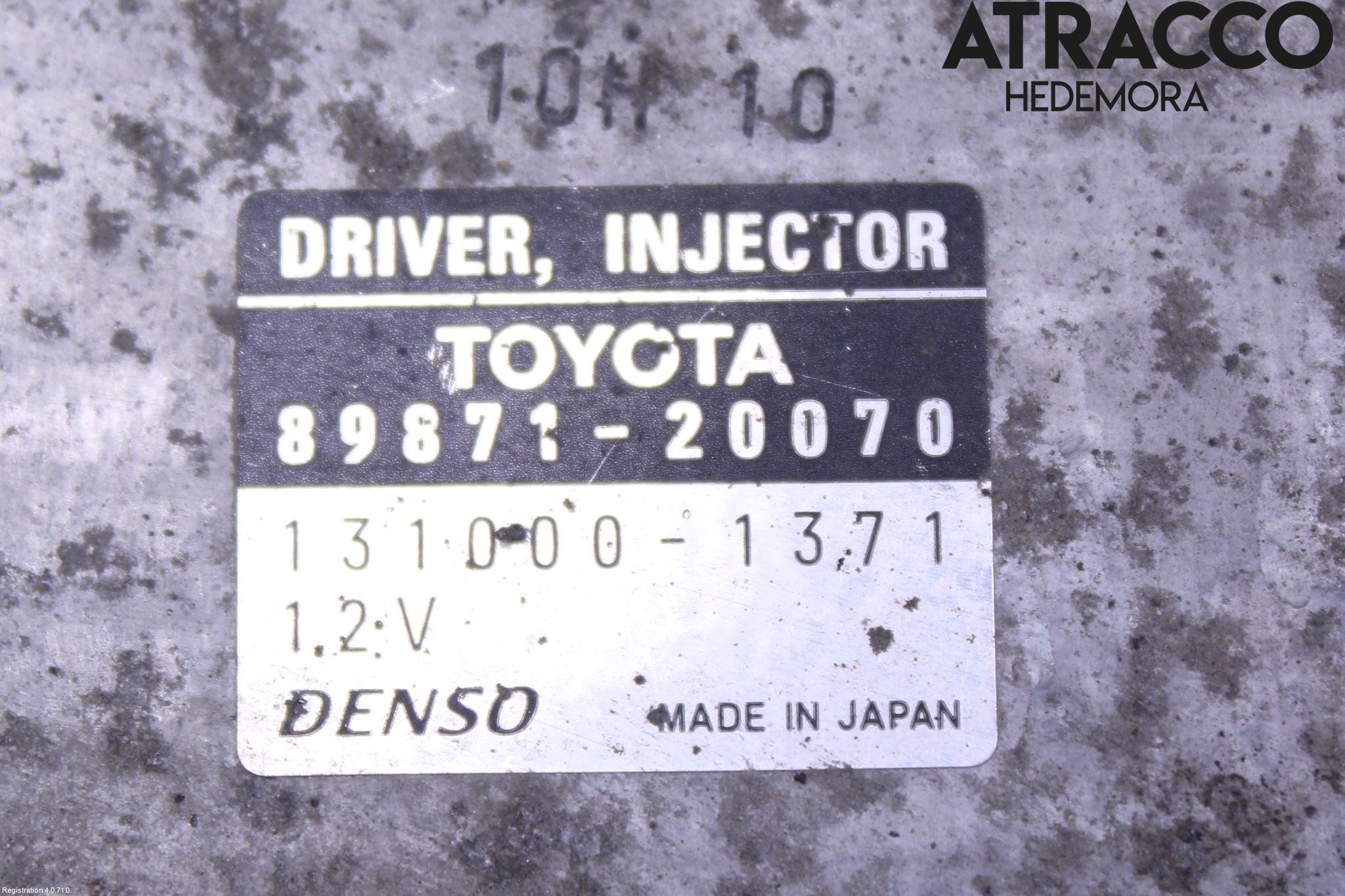 Lexus IS 220d/250/350 06-13 Styreenhet Dieselpumpe