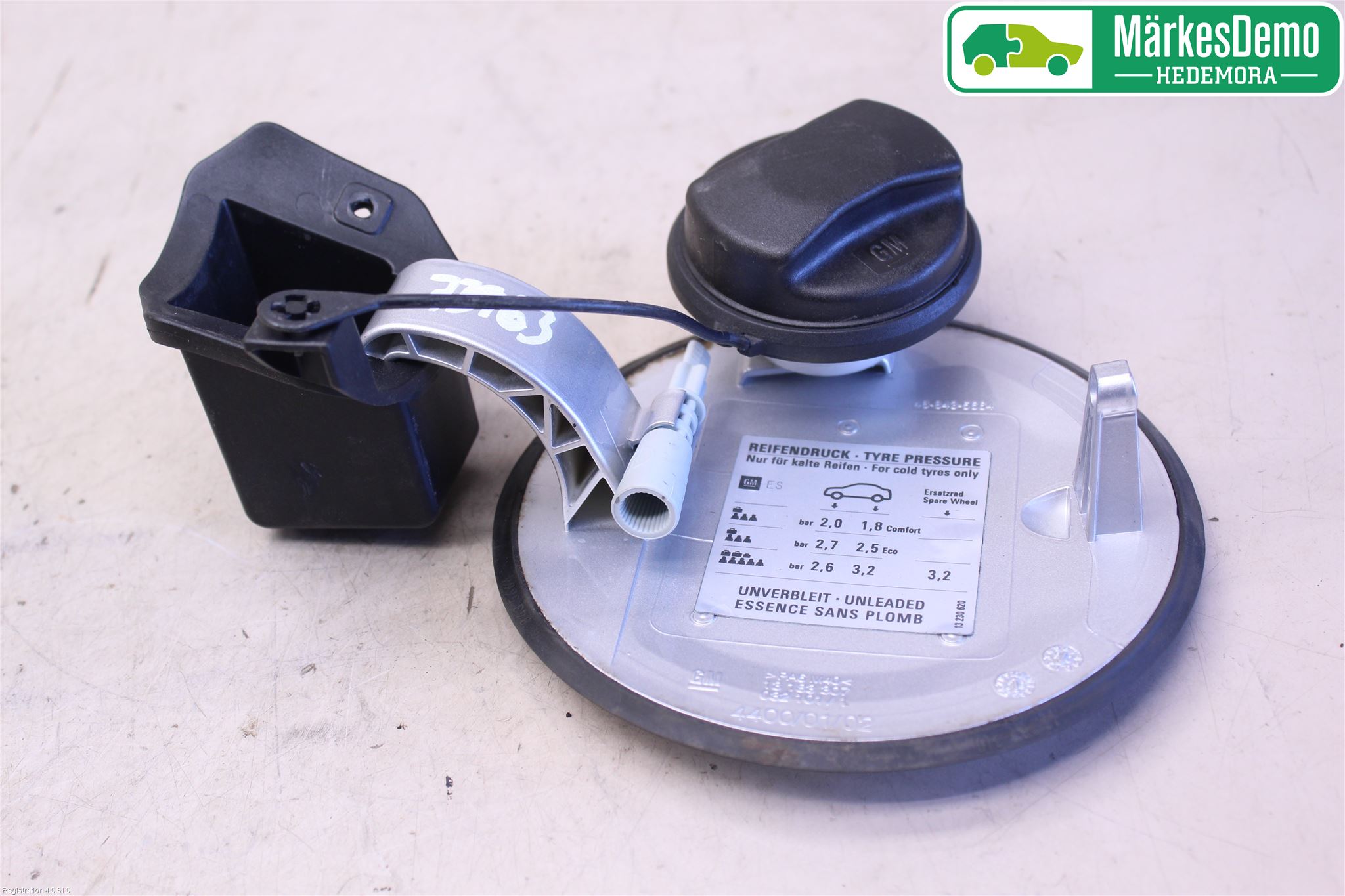 Opel CORSA D 07-14 Drivstoff Tankluke