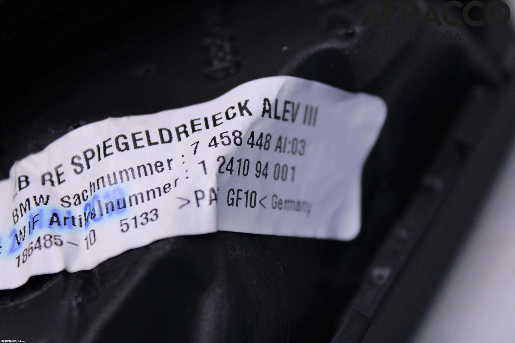 BMW 7 G11/G12 15-22 Innr Høyttaler